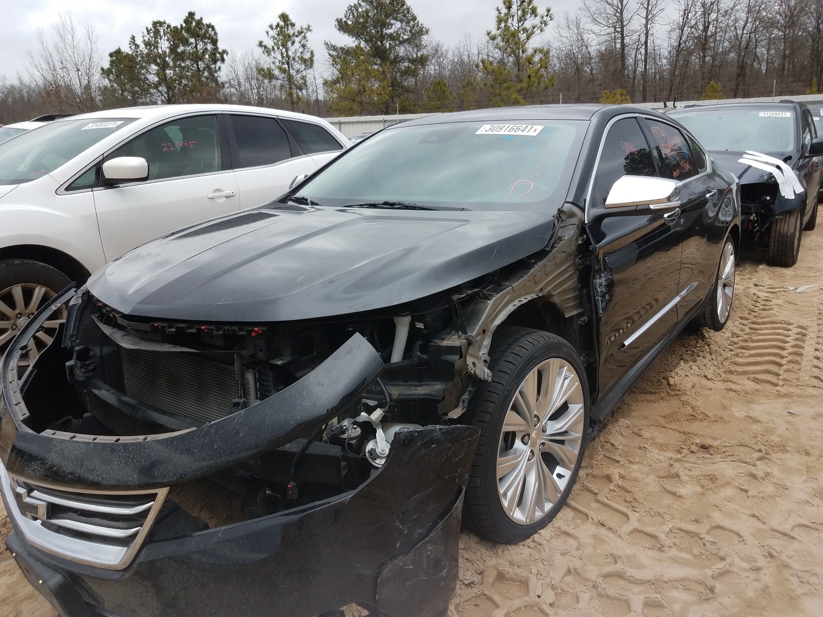 Photo 2 from auction – 2016 CHEVROLET IMPALA LTZ with VIN 2G1145S39G9199149