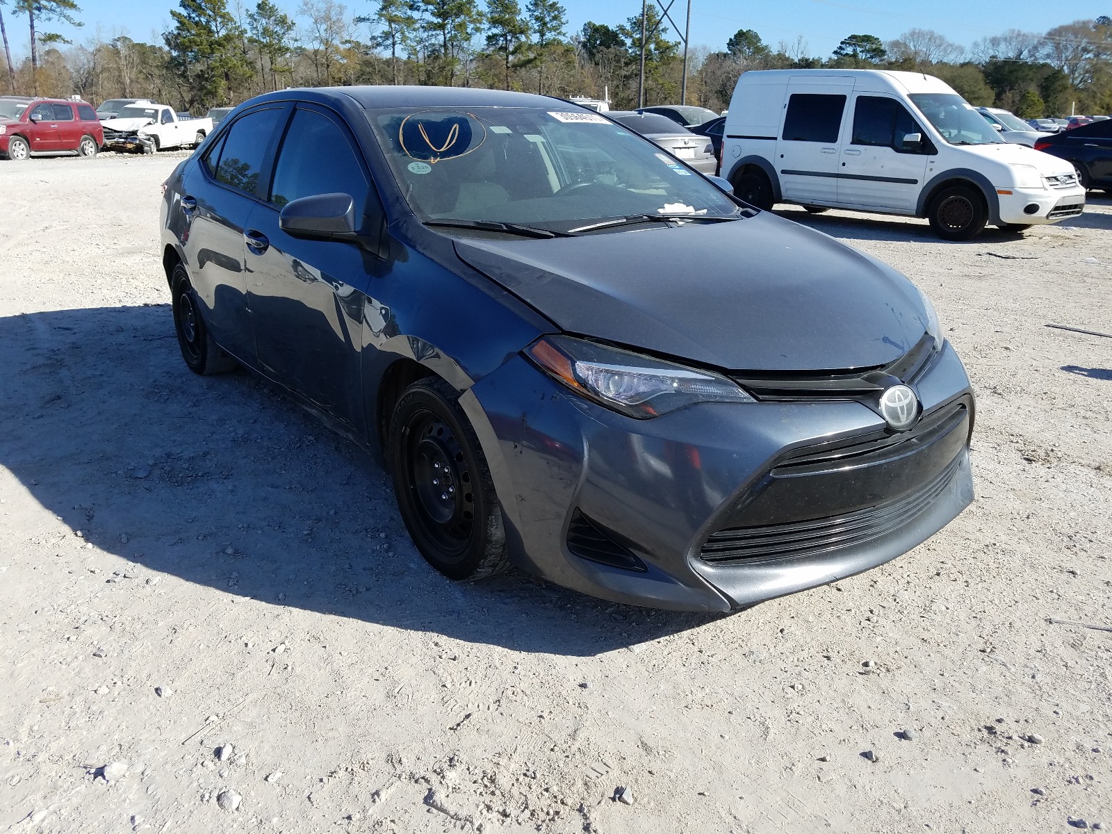 TOYOTA COROLLA L 2017 with VIN 2T1BURHE7HC750014 - Photo from auction