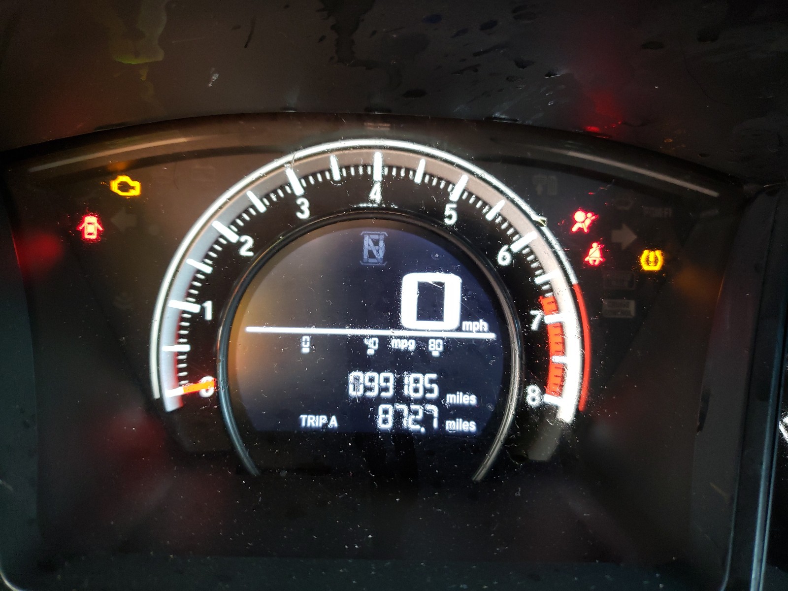 Photo 8 from auction – 2016 HONDA CIVIC LX with VIN 19XFC2F54GE212255