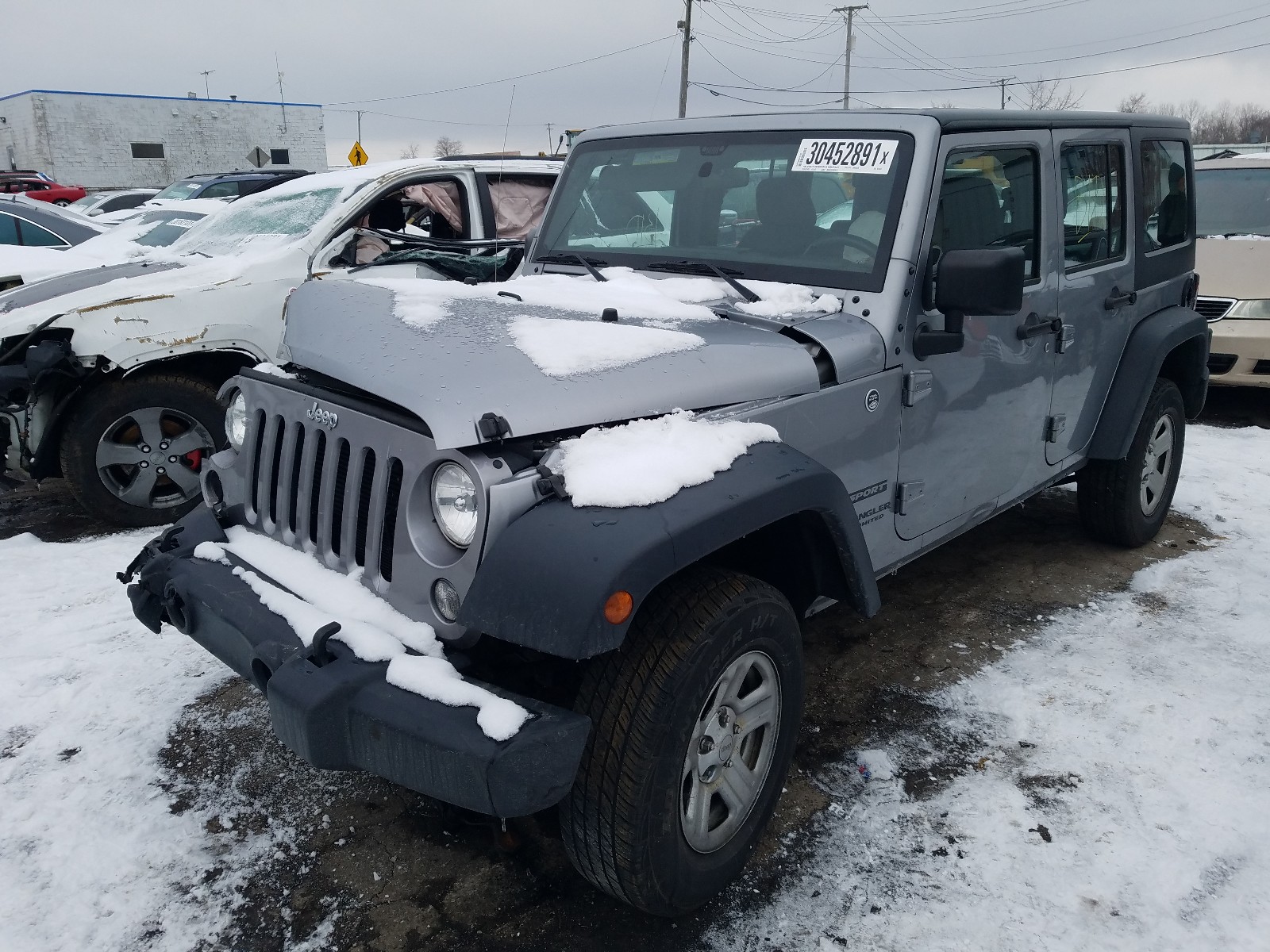 Photo 2 from auction – 2015 JEEP WRANGLER U with VIN 1C4BJWDG8FL525203