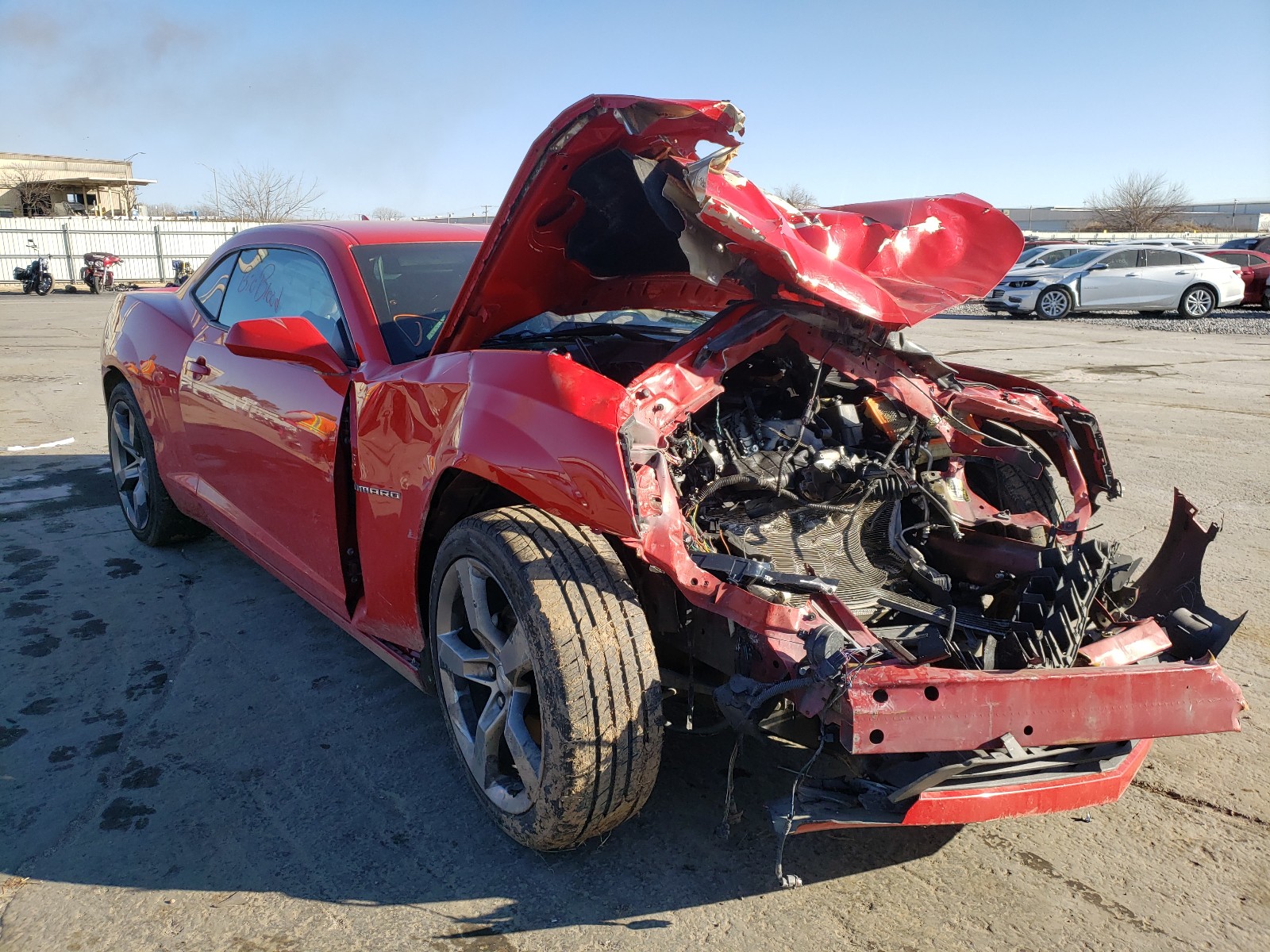 Photo 1 from auction – 2012 CHEVROLET CAMARO LT with VIN 2G1FC1E33C9193631