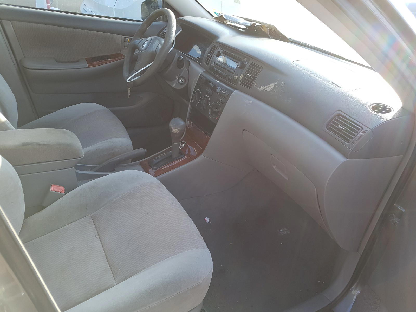 Photo 5 from auction – 2007 TOYOTA COROLLA CE with VIN 2T1BR32E37C797269
