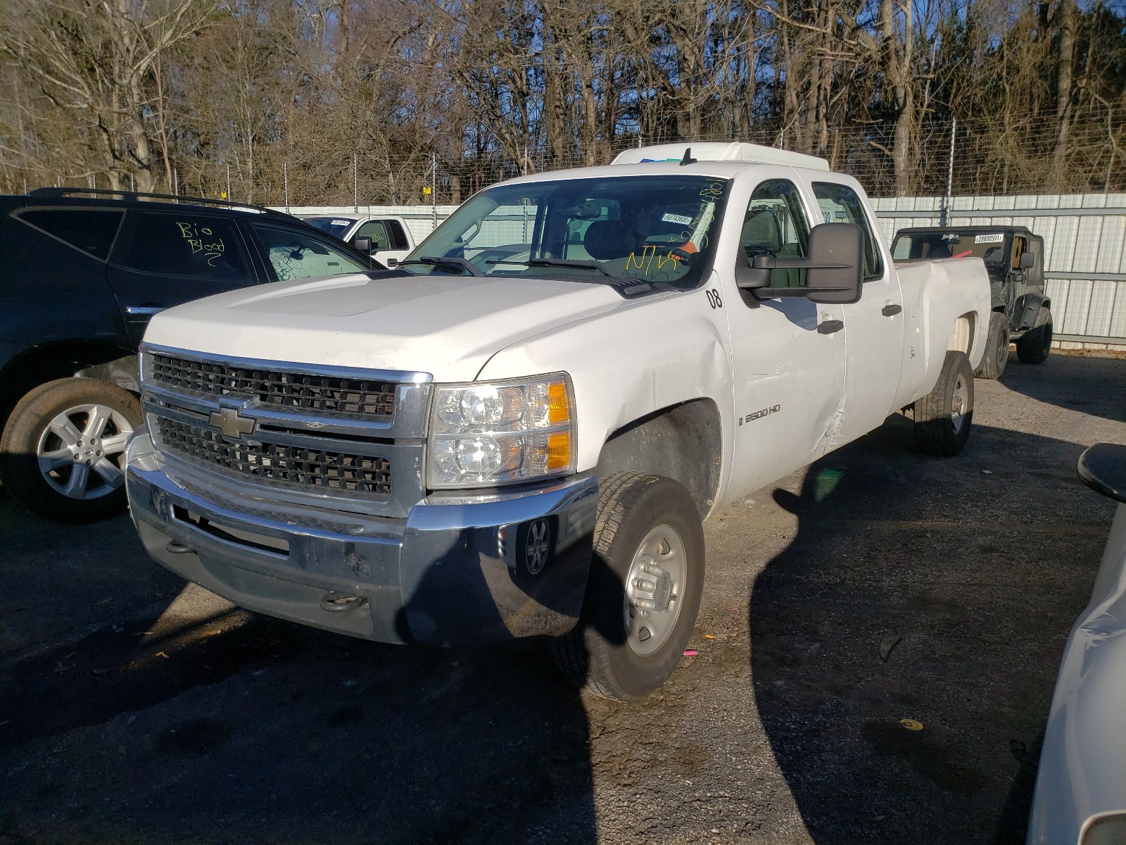 Photo 2 from auction – 2009 CHEVROLET SILVERADO with VIN 1GCHC43K19F125775