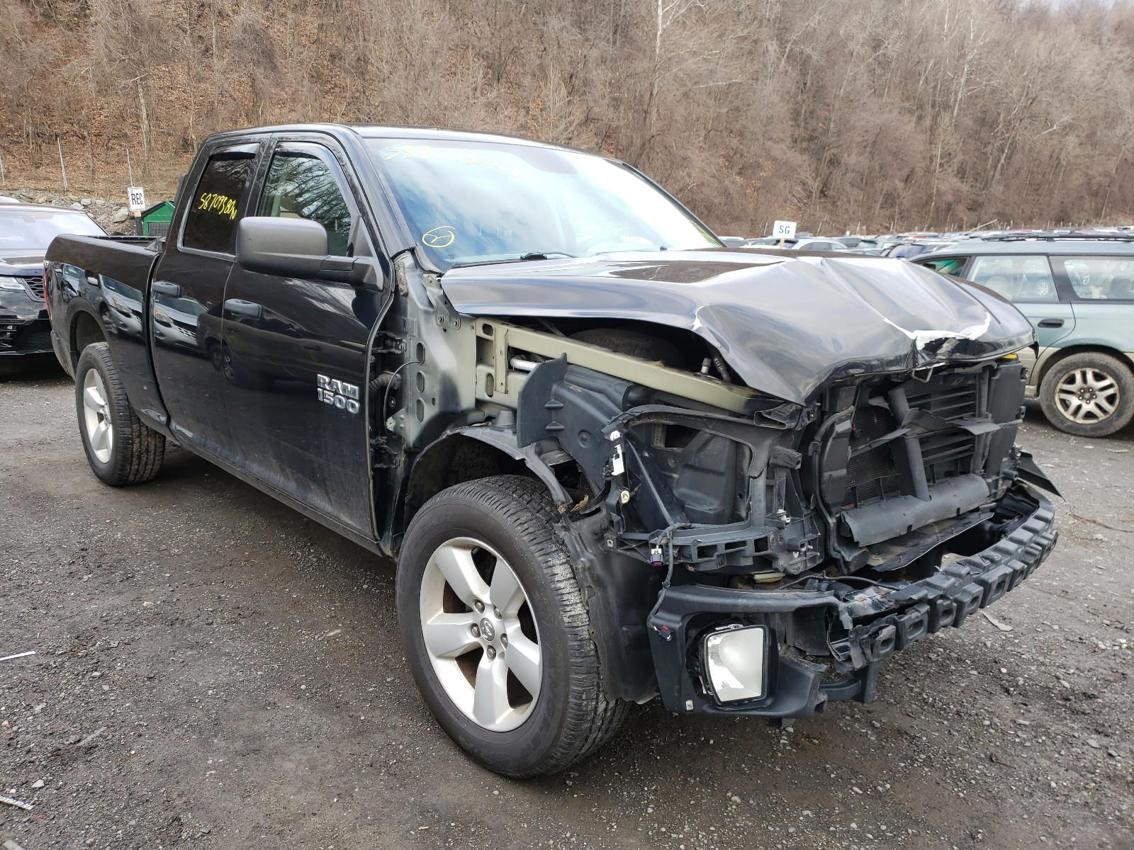 RAM 1500 ST 2016 with VIN 1C6RR7FG5GS167339 - Photo from auction