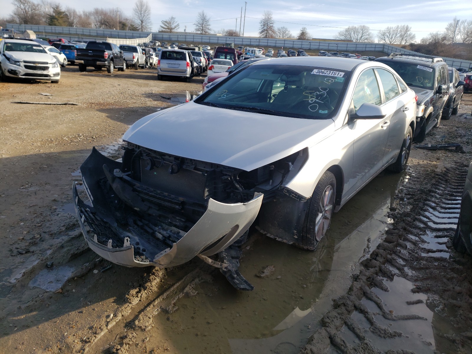 Photo 2 from auction – 2016 HYUNDAI SONATA SE with VIN 5NPE24AF1GH372289