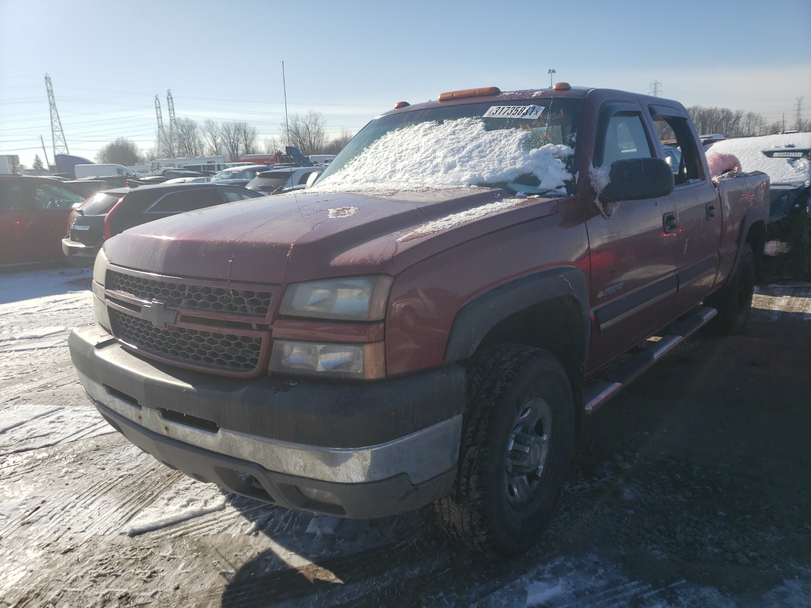 Photo 2 from auction – 2005 CHEVROLET SILVERADO with VIN 1GCHK23U65F870296