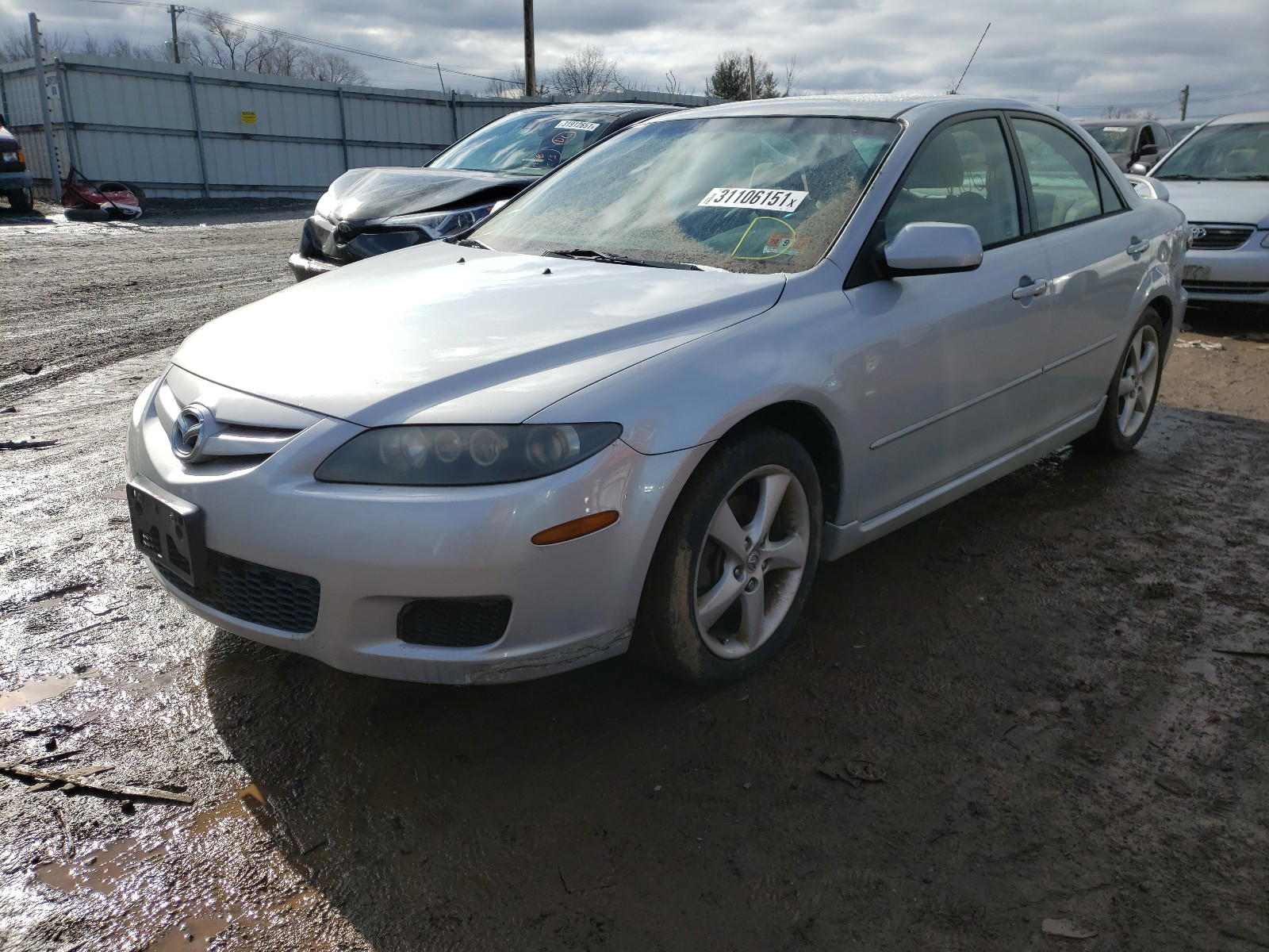 Photo 2 from auction – 2007 MAZDA MAZDA6 with VIN 1YVHP80C075M57289