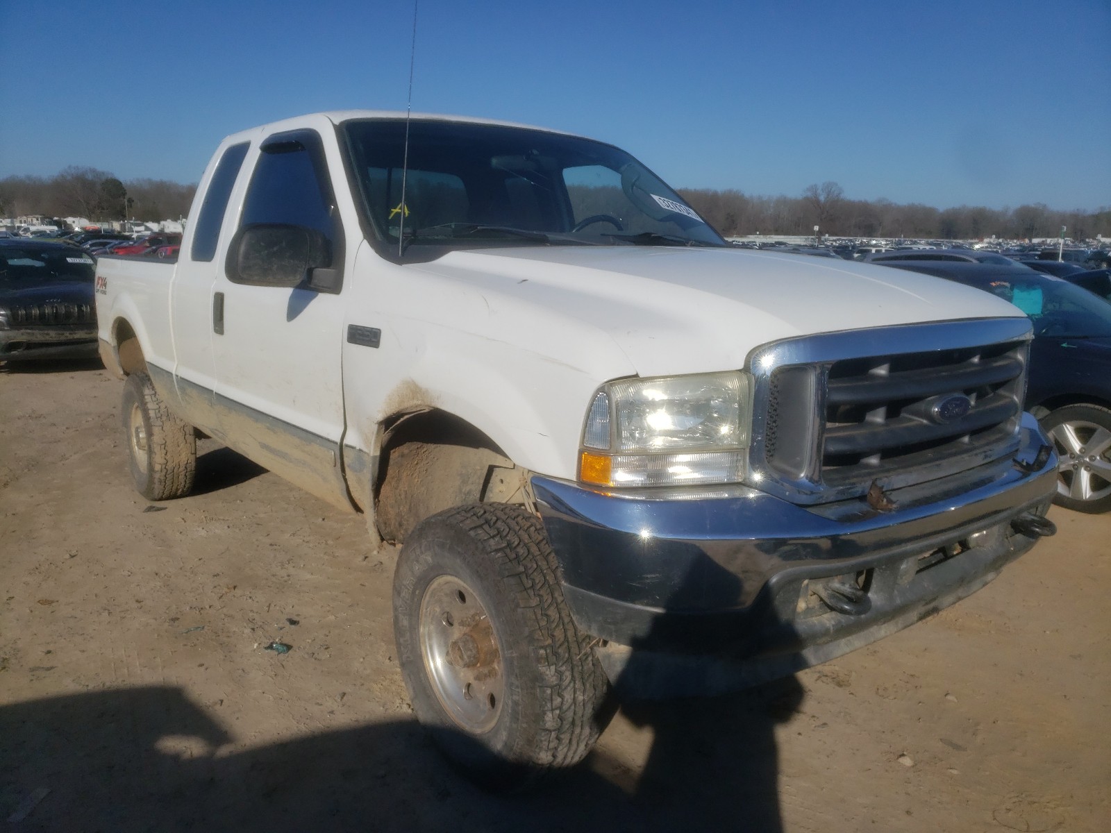 FORD F-250 2003 with VIN 1FTNX21LX3EB73764 - Photo from auction