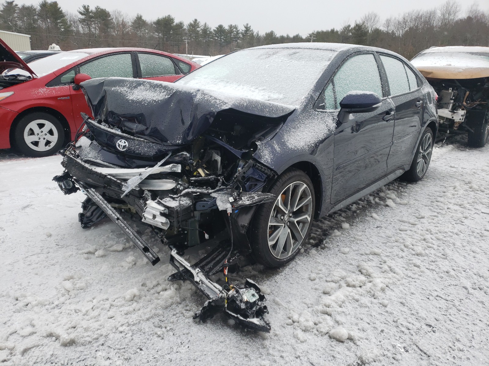 Photo 2 from auction – 2021 TOYOTA COROLLA SE with VIN 5YFS4MCEXMP063727