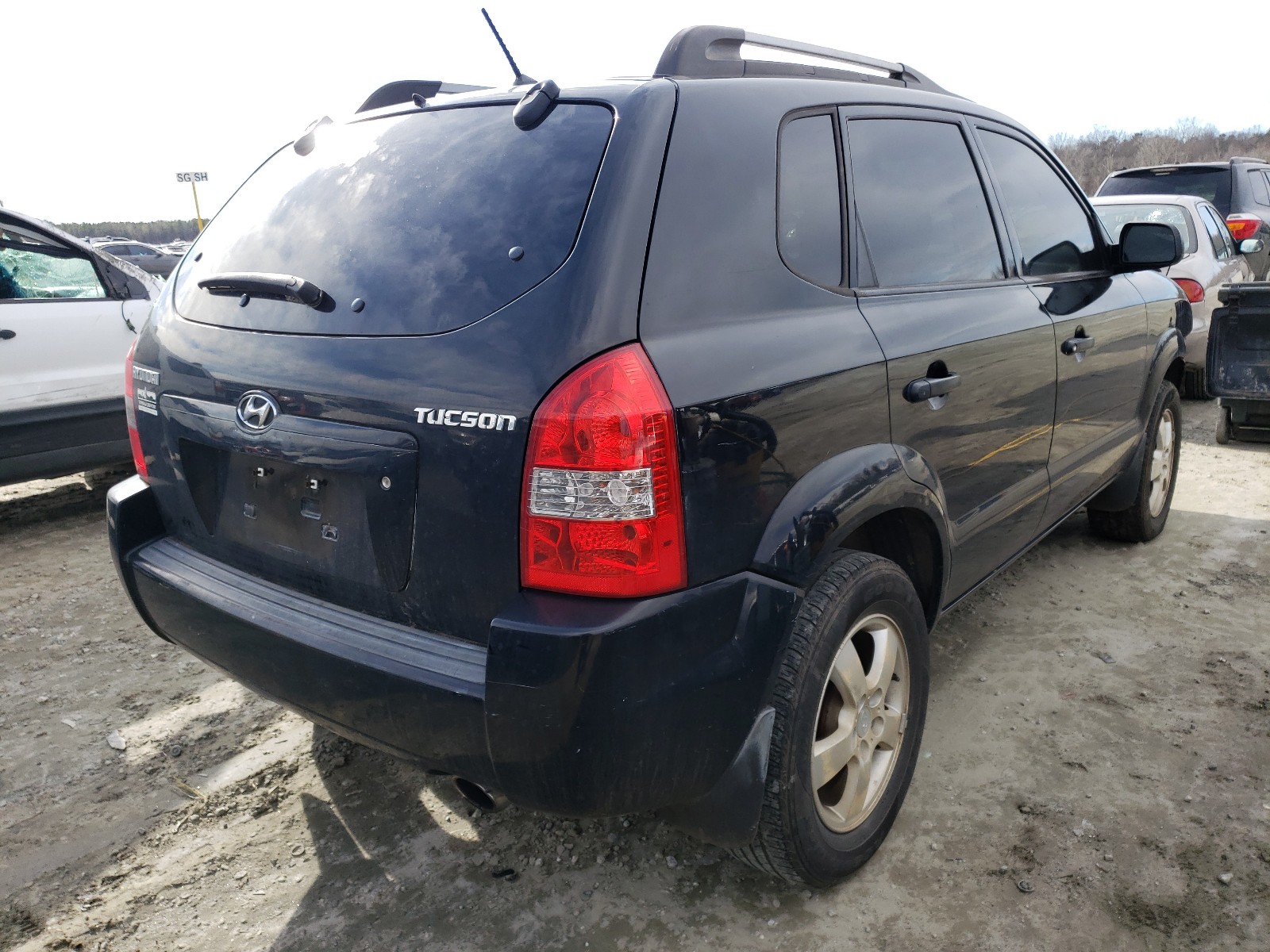 Photo 4 from auction – 2007 HYUNDAI TUCSON GLS with VIN KM8JM12B07U523367