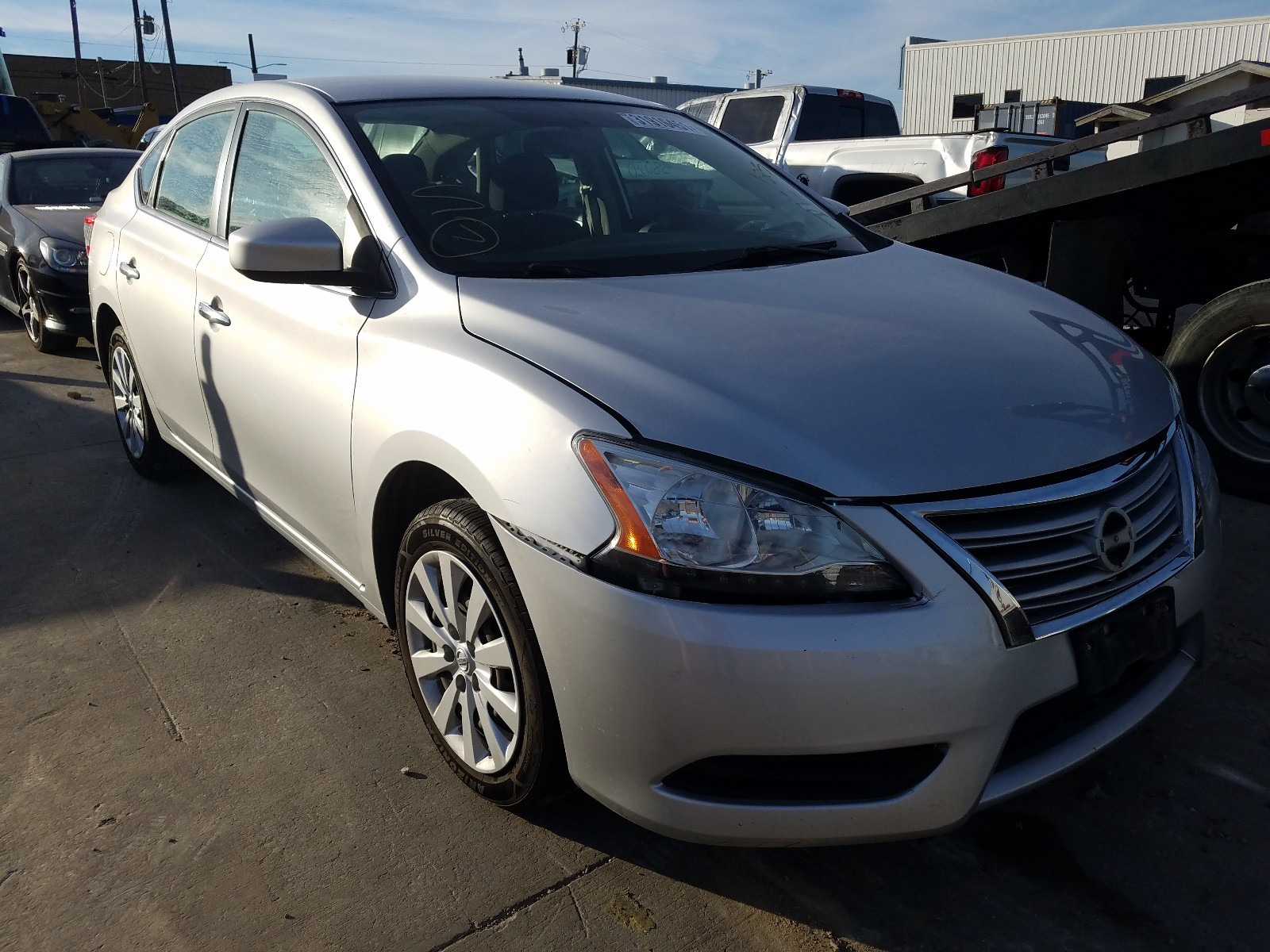 Photo 1 from auction – 2015 NISSAN SENTRA S with VIN 3N1AB7AP1FY342237