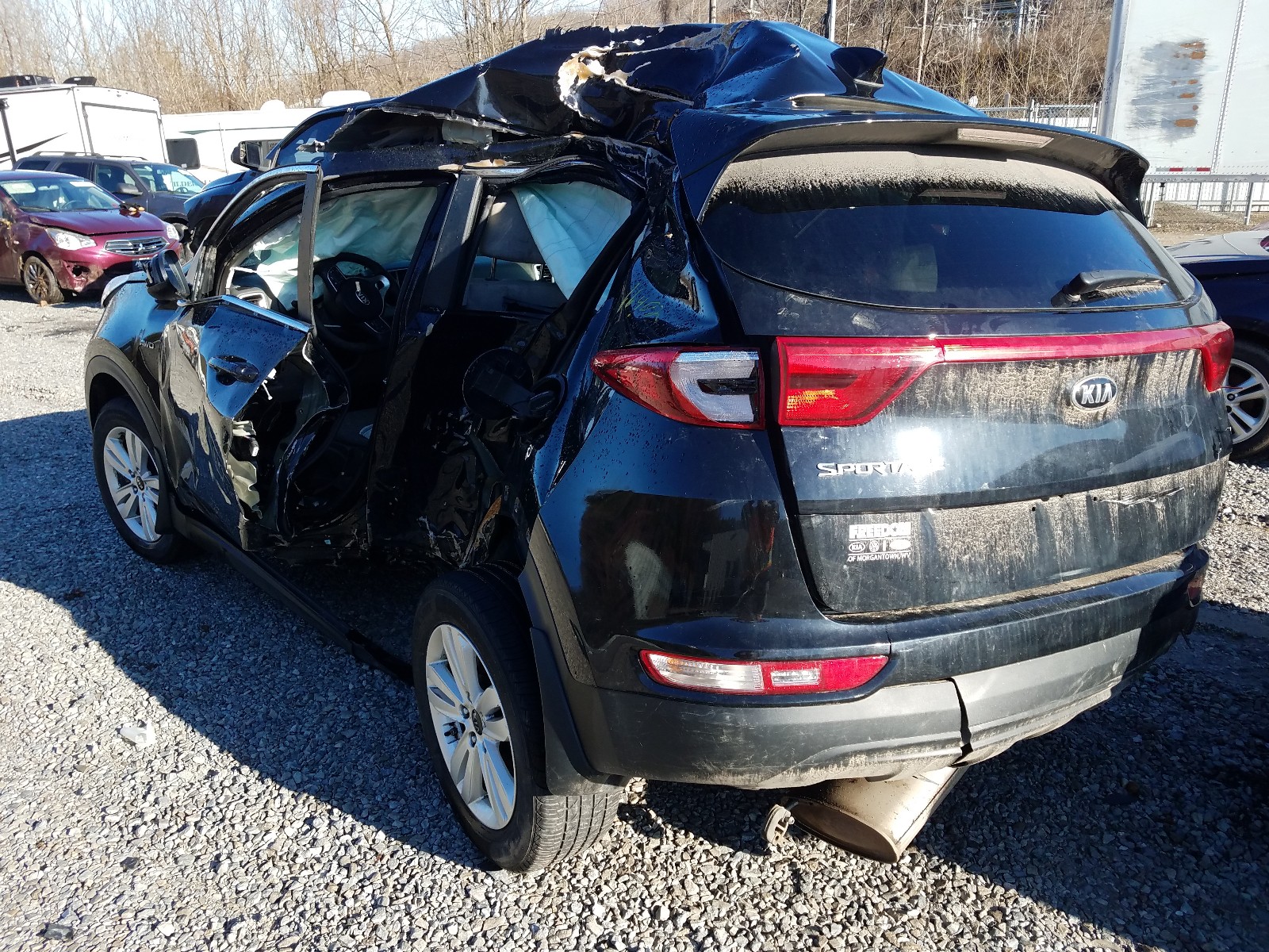 Photo 3 from auction – 2019 KIA SPORTAGE L with VIN KNDPMCAC2K7531319