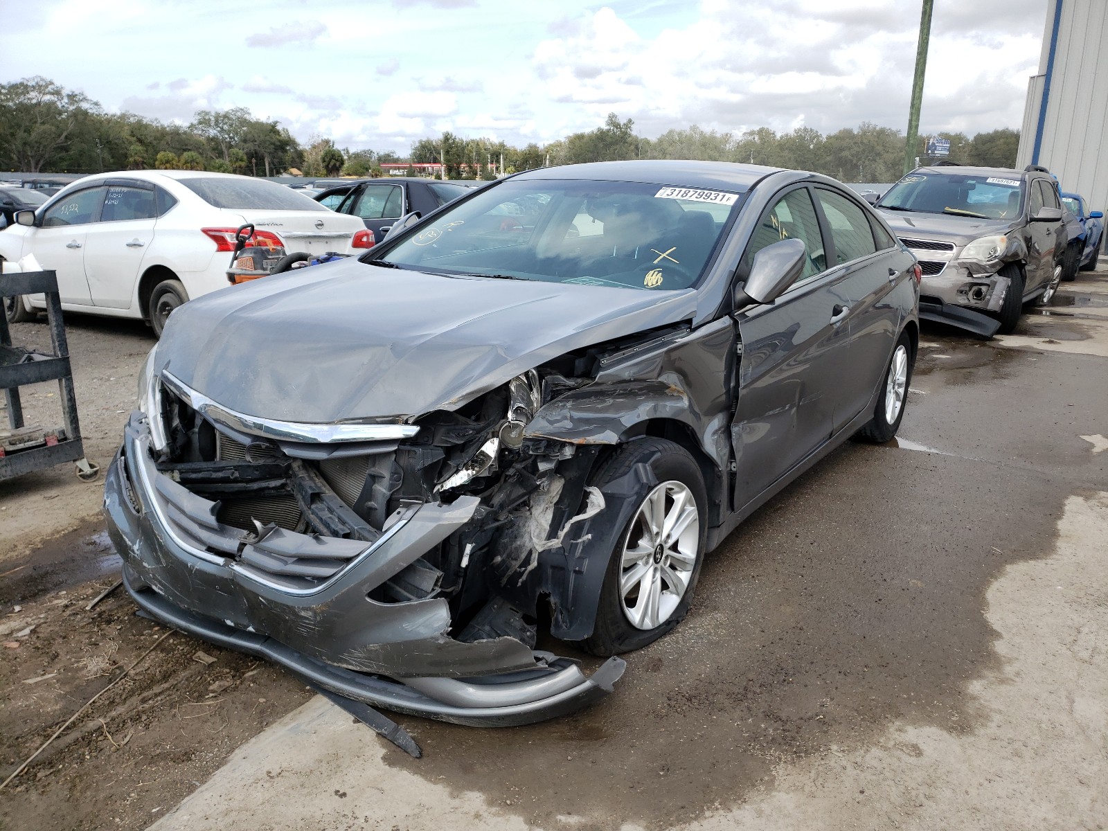 Photo 2 from auction – 2013 HYUNDAI SONATA GLS with VIN 5NPEB4AC1DH716642