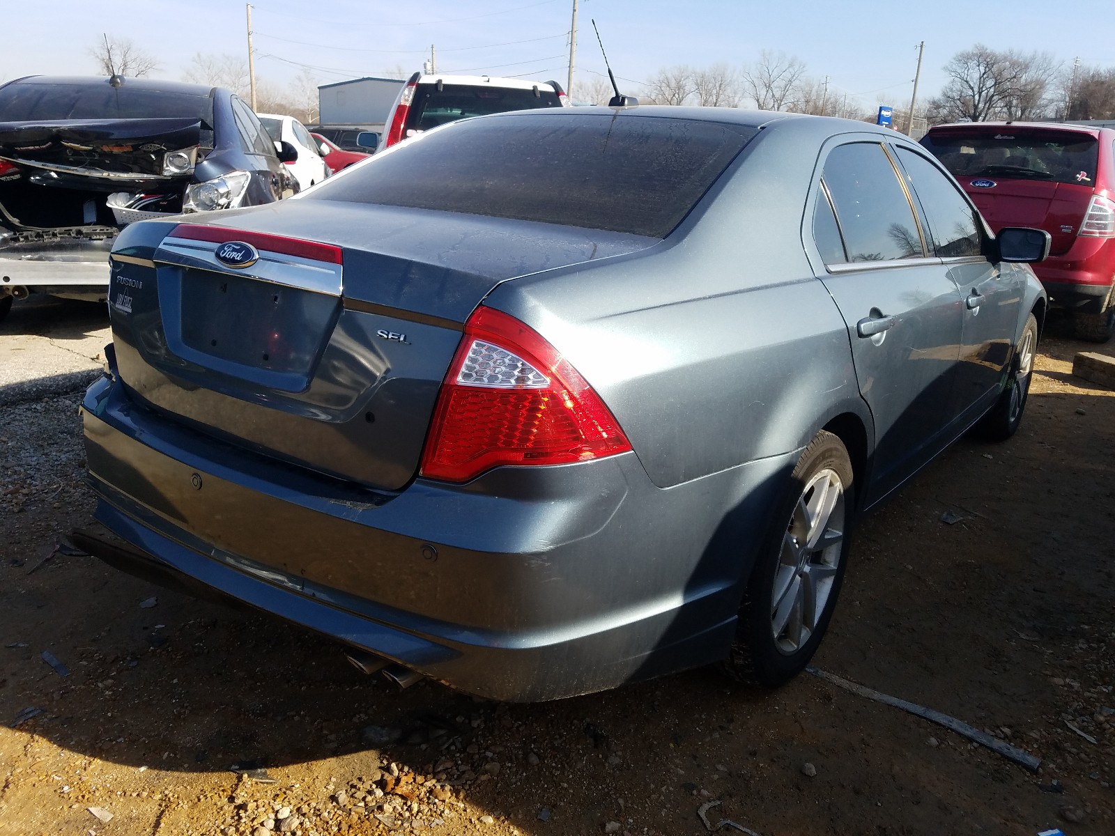 Photo 4 from auction – 2012 FORD FUSION SEL with VIN 3FAHP0JA3CR178033