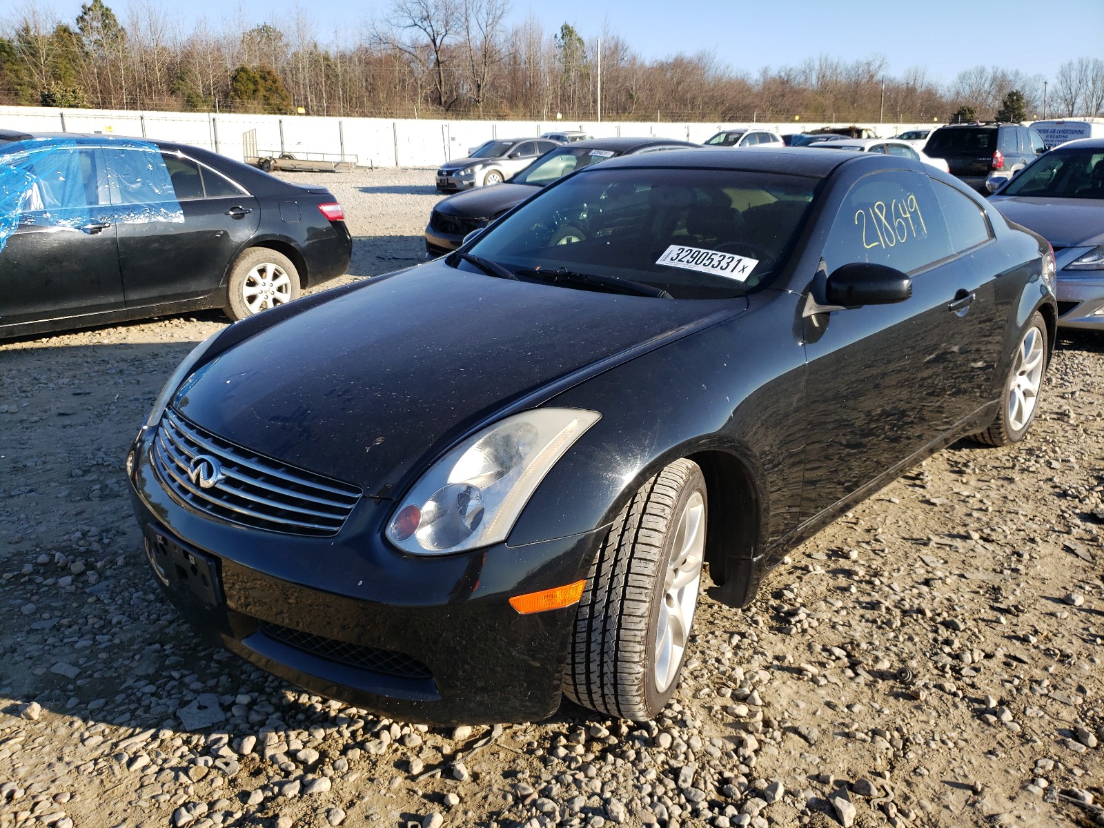 Photo 2 from auction – 2004 INFINITI G35 with VIN JNKCV54E54M802560