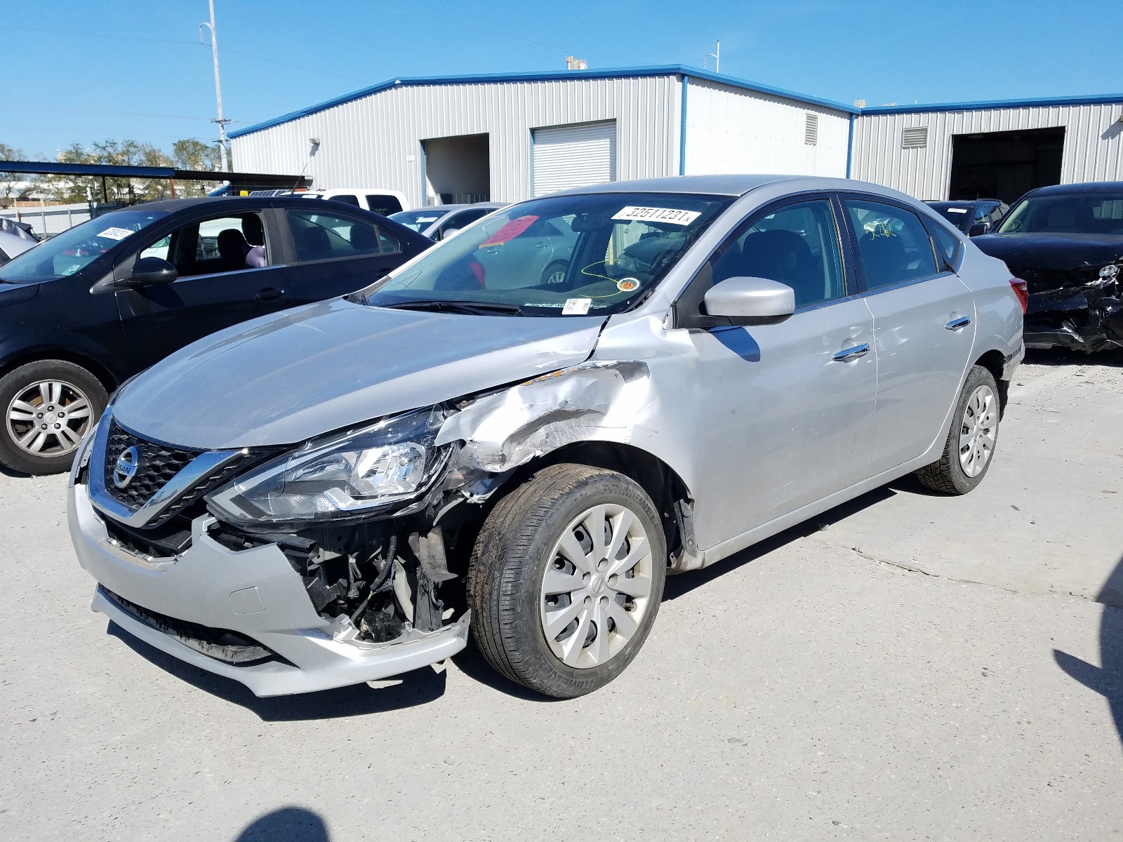 Photo 2 from auction – 2018 NISSAN SENTRA S with VIN 3N1AB7AP2JY319218