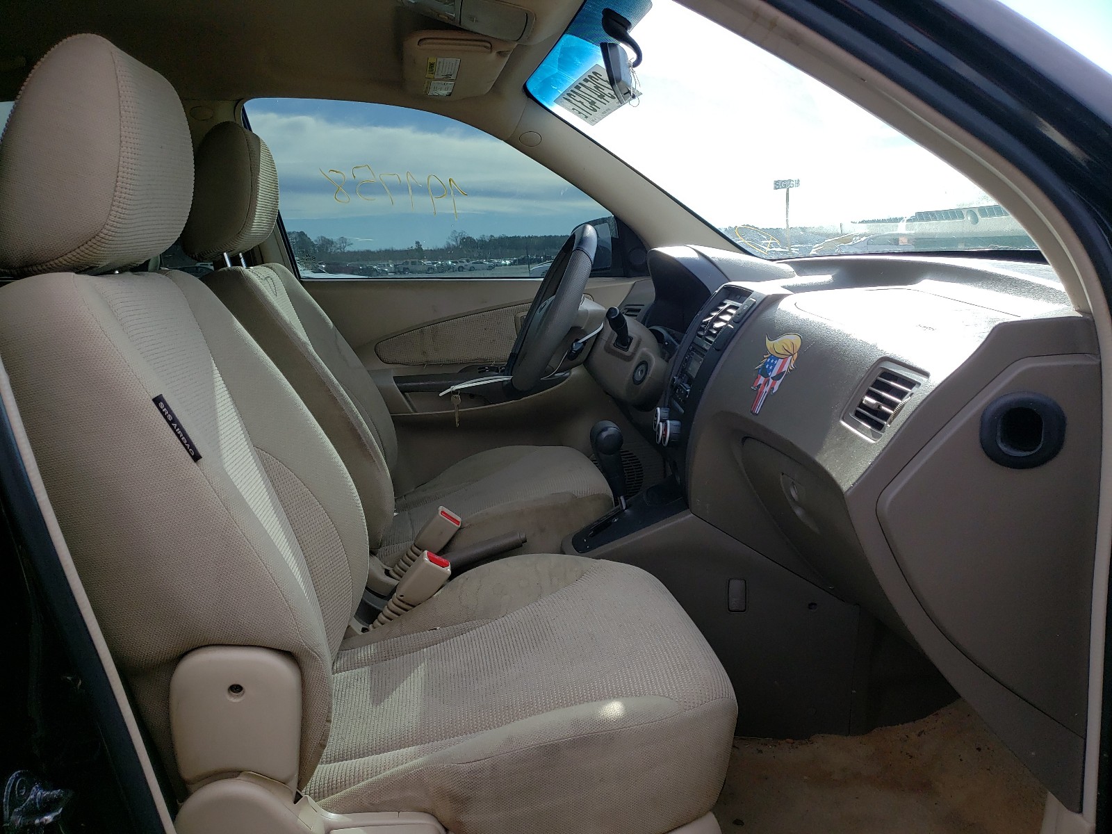 Photo 5 from auction – 2007 HYUNDAI TUCSON GLS with VIN KM8JM12B07U523367