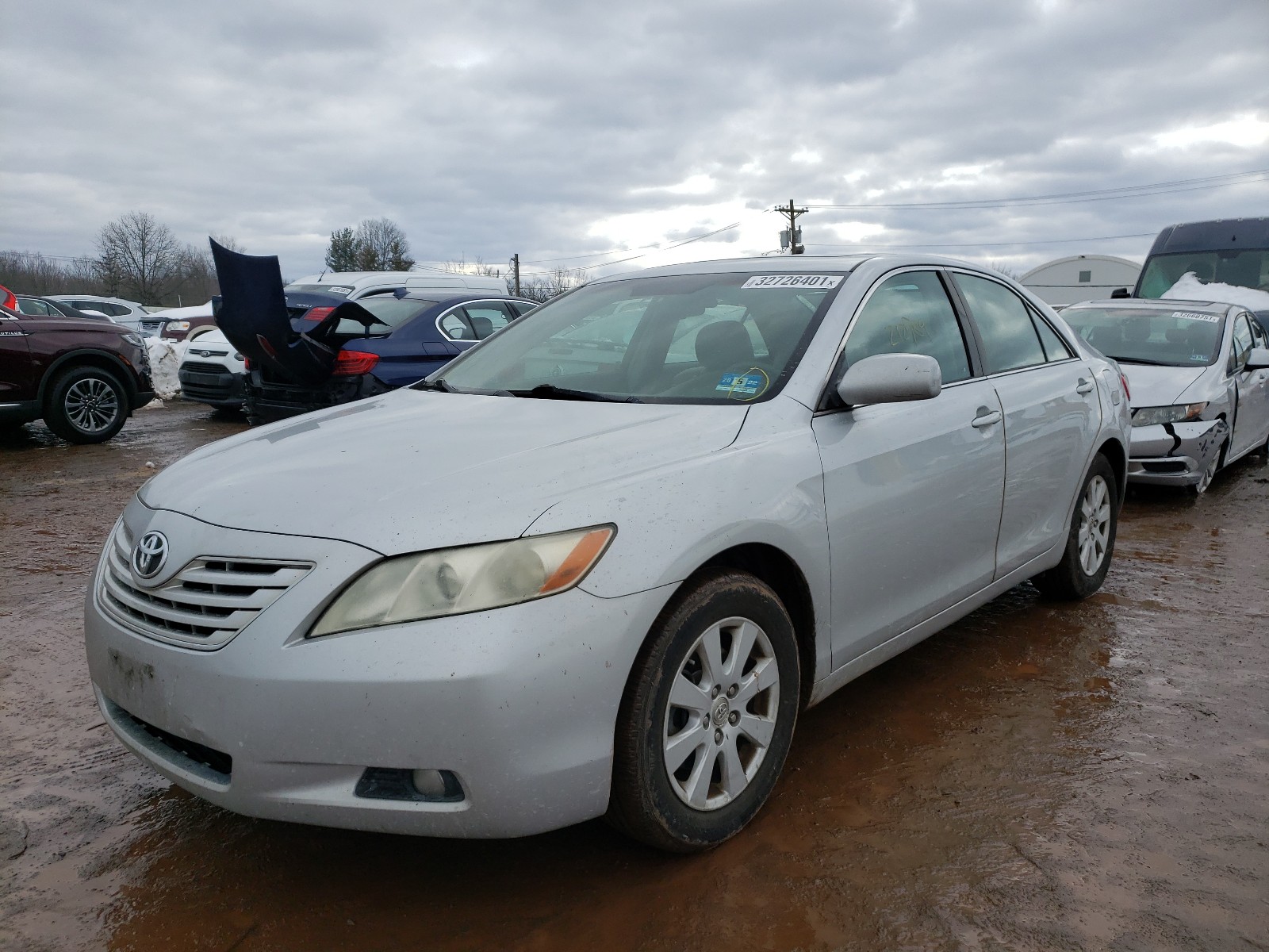 Photo 2 from auction – 2007 TOYOTA CAMRY with VIN 4T1BE46K27U135229