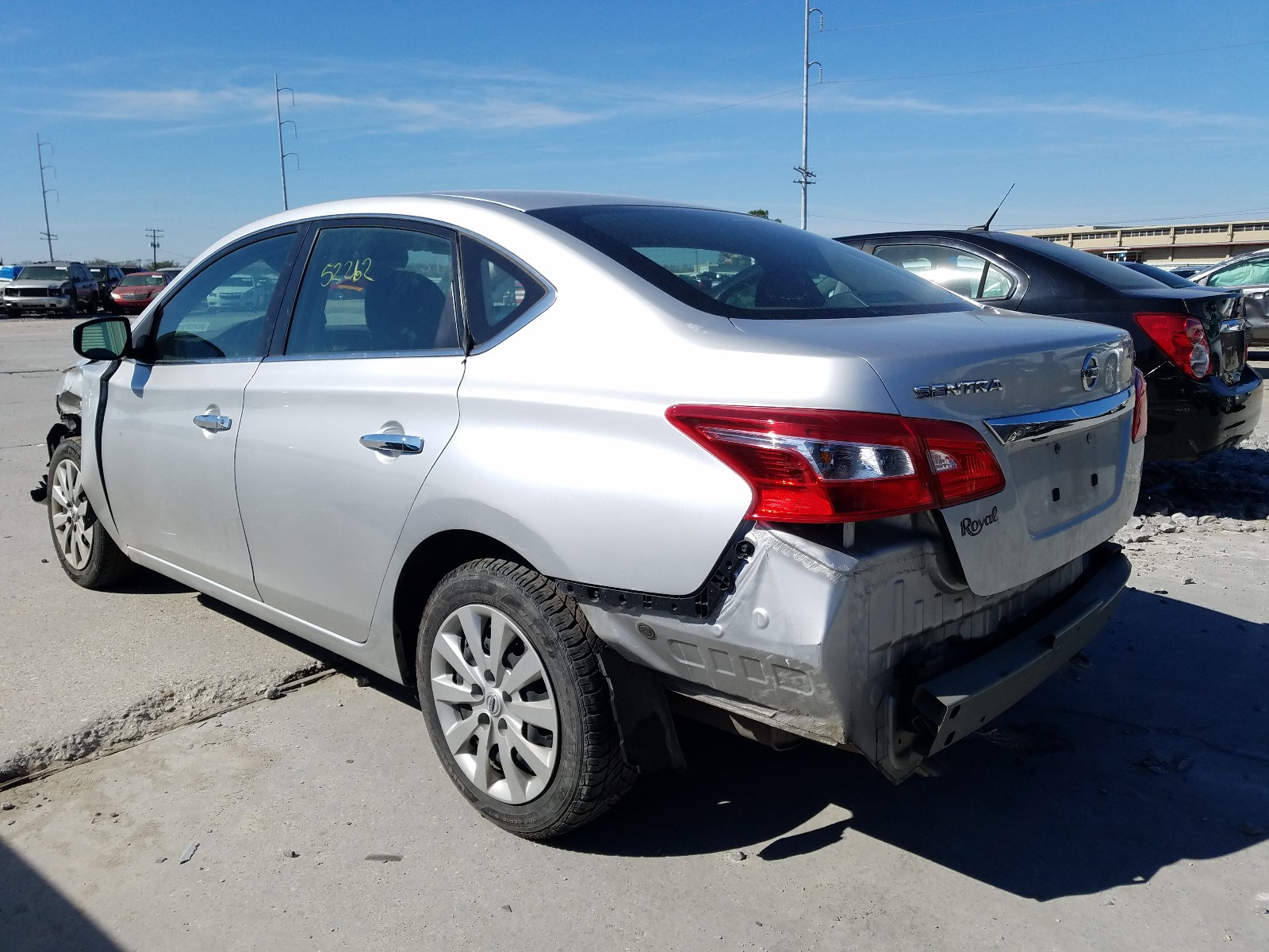 Photo 3 from auction – 2018 NISSAN SENTRA S with VIN 3N1AB7AP2JY319218