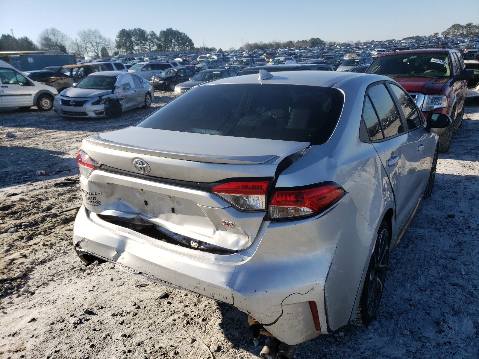 Photo 4 from auction – 2020 TOYOTA COROLLA SE with VIN 5YFS4RCE6LP025780