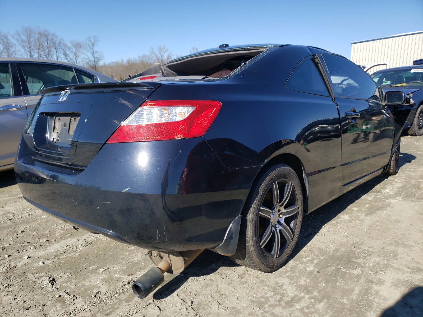 Photo 4 from auction – 2007 HONDA CIVIC EX with VIN 2HGFG12897H535110