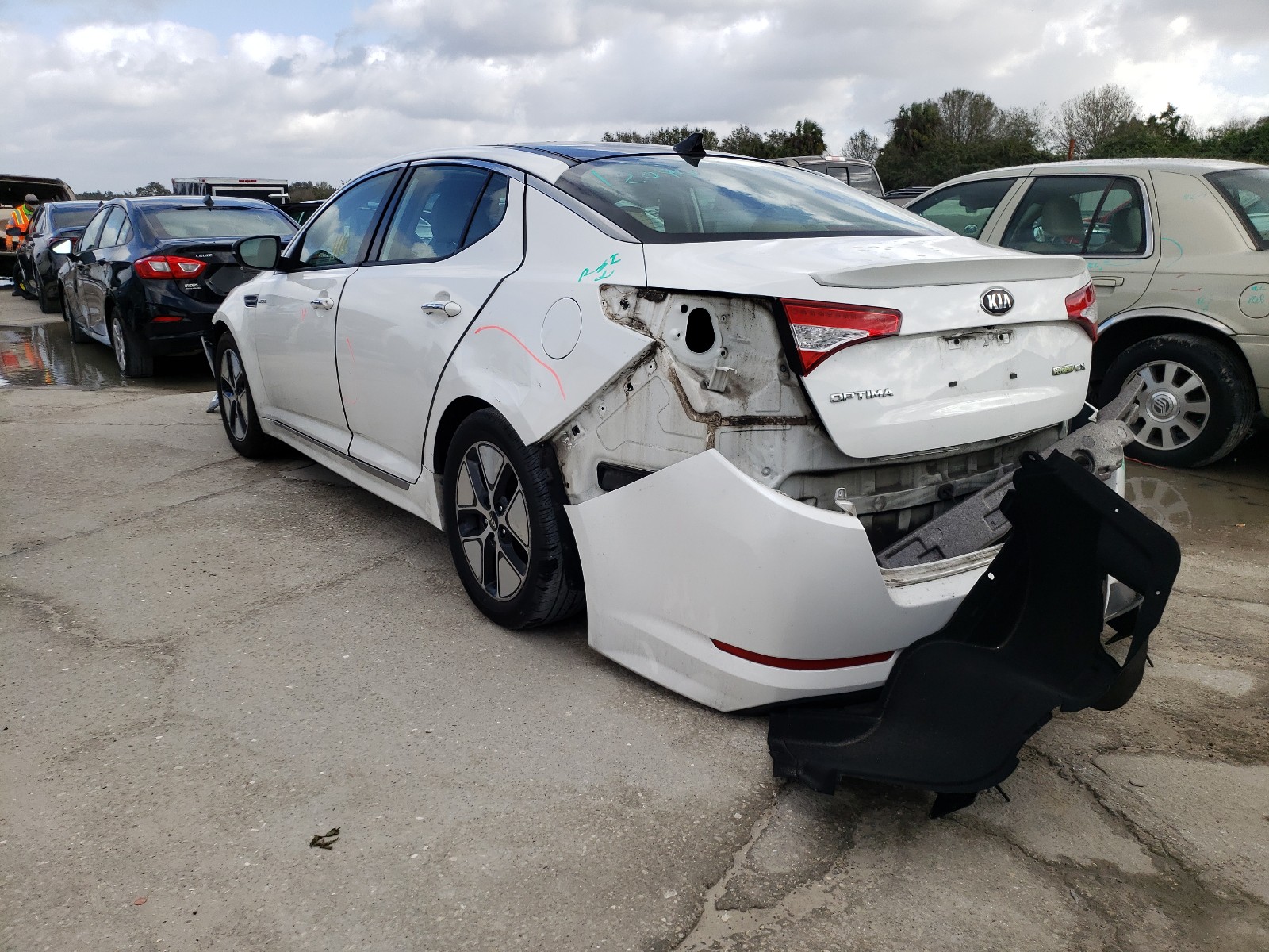 Фото 3 с аукциона – 2013 KIA OPTIMA HYB с VIN KNAGM4AD0D5049779