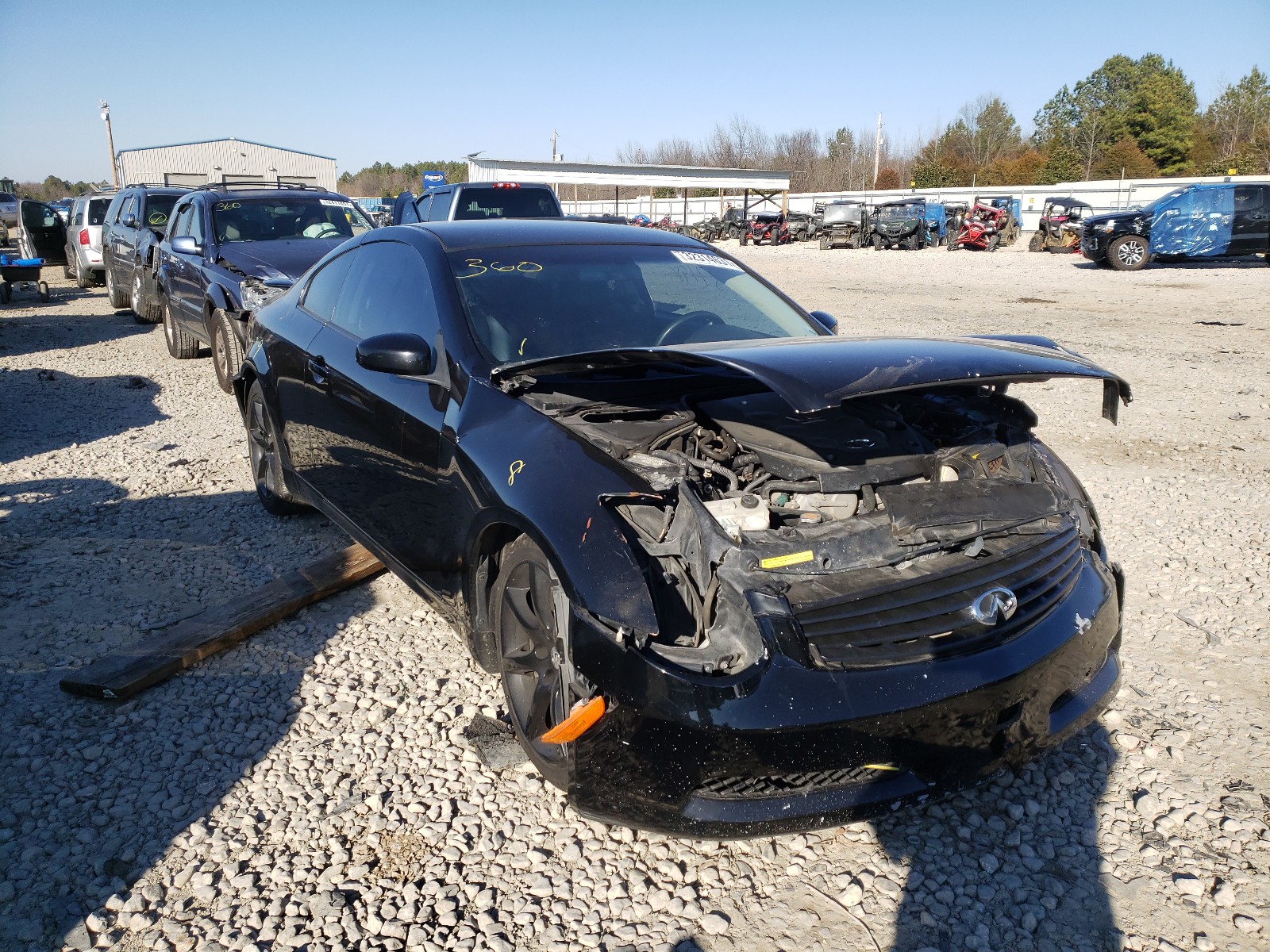 INFINITI G35 2004 with VIN JNKCV54EX4M804353 - Photo from auction