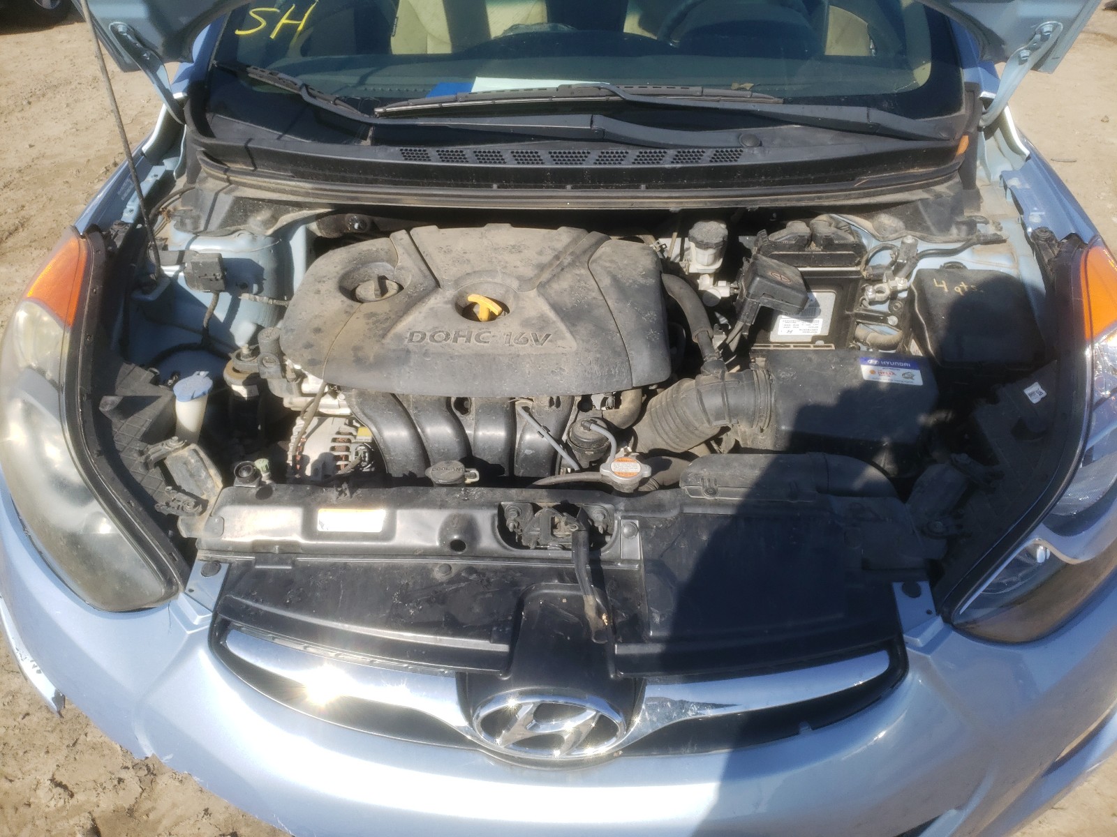 Photo 7 from auction – 2011 HYUNDAI ELANTRA GL with VIN KMHDH4AE3BU098167