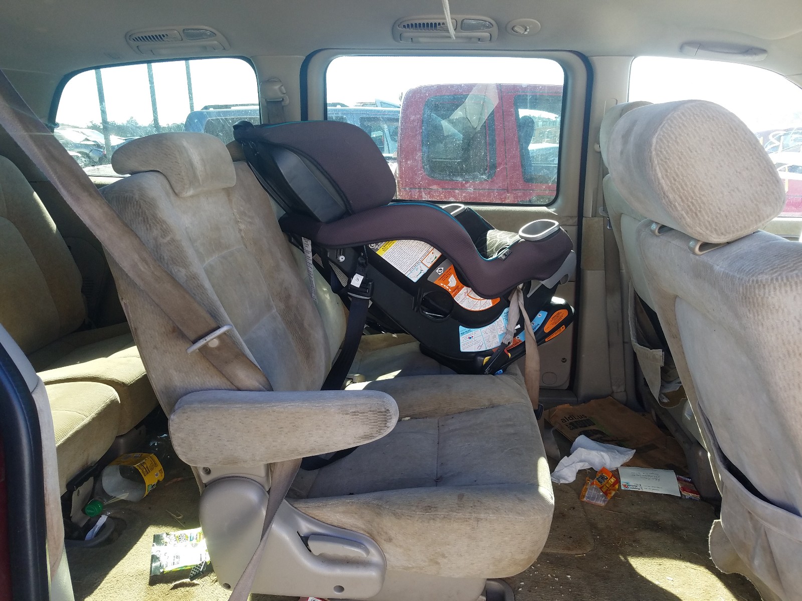 Photo 6 from auction – 2005 KIA SEDONA EX with VIN KNDUP132156716670