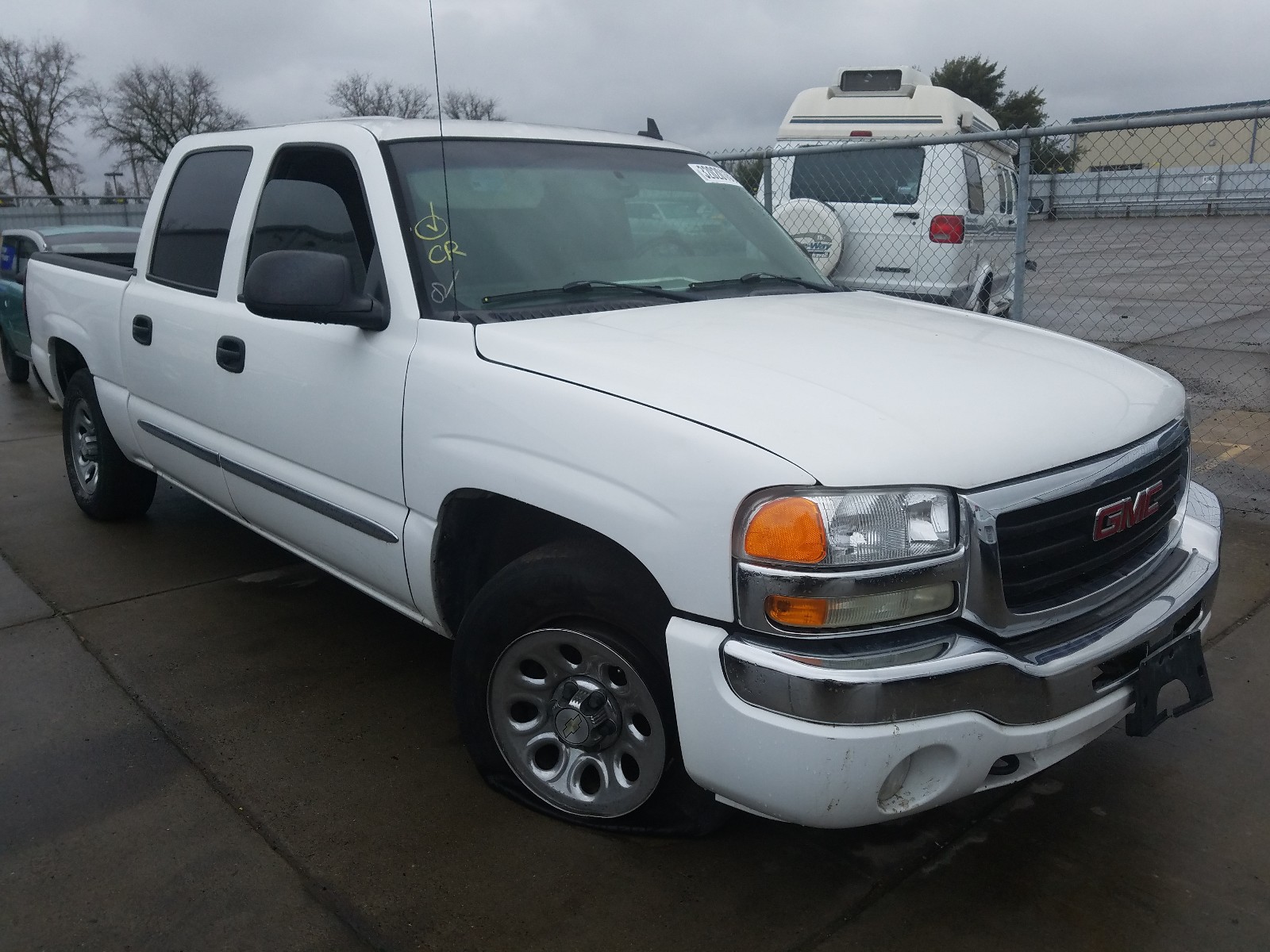 GMC NEW SIERRA 2006 with VIN 2GTEC13Z361280684 - Photo from auction