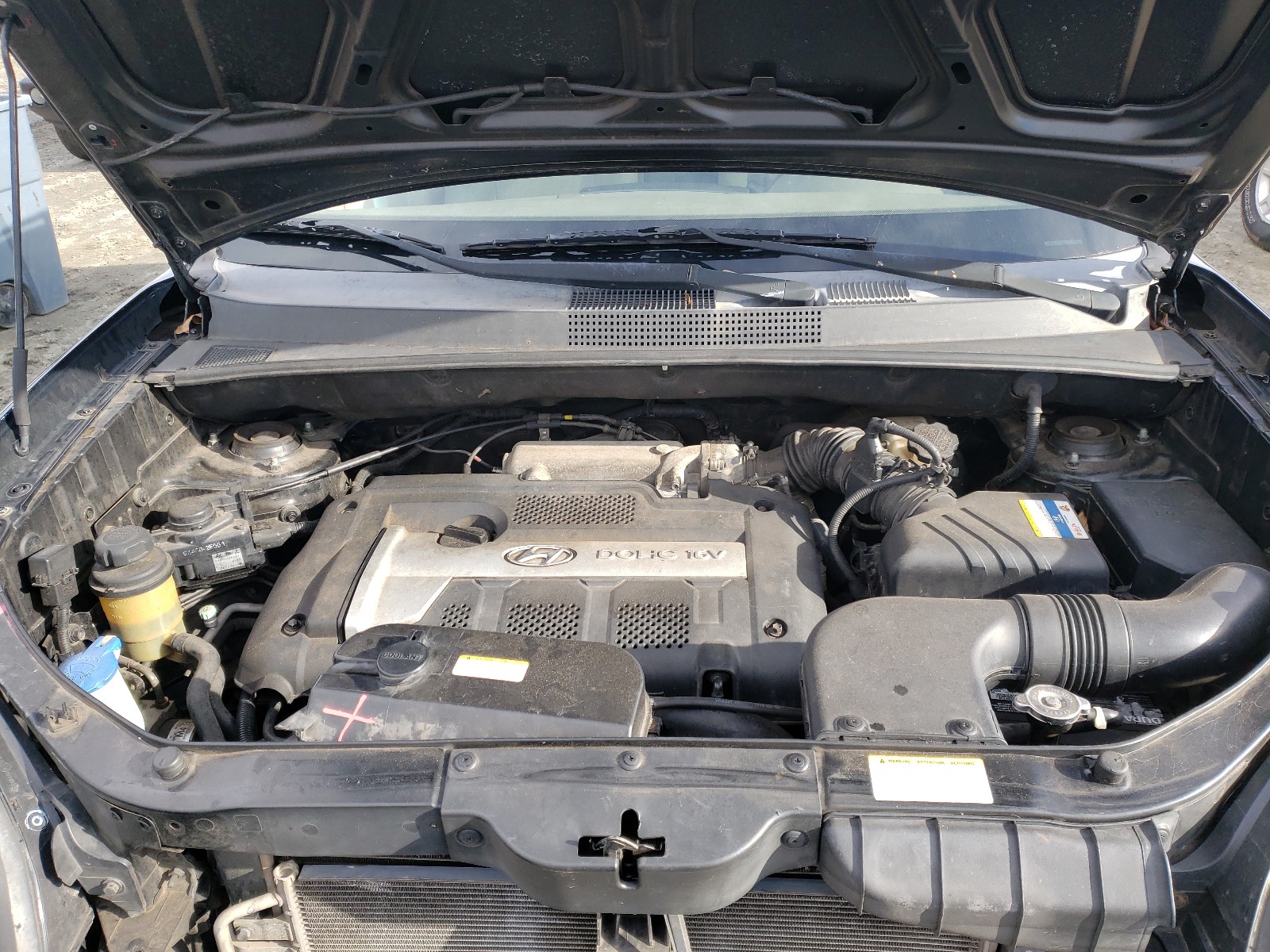 Photo 7 from auction – 2007 HYUNDAI TUCSON GLS with VIN KM8JM12B07U523367