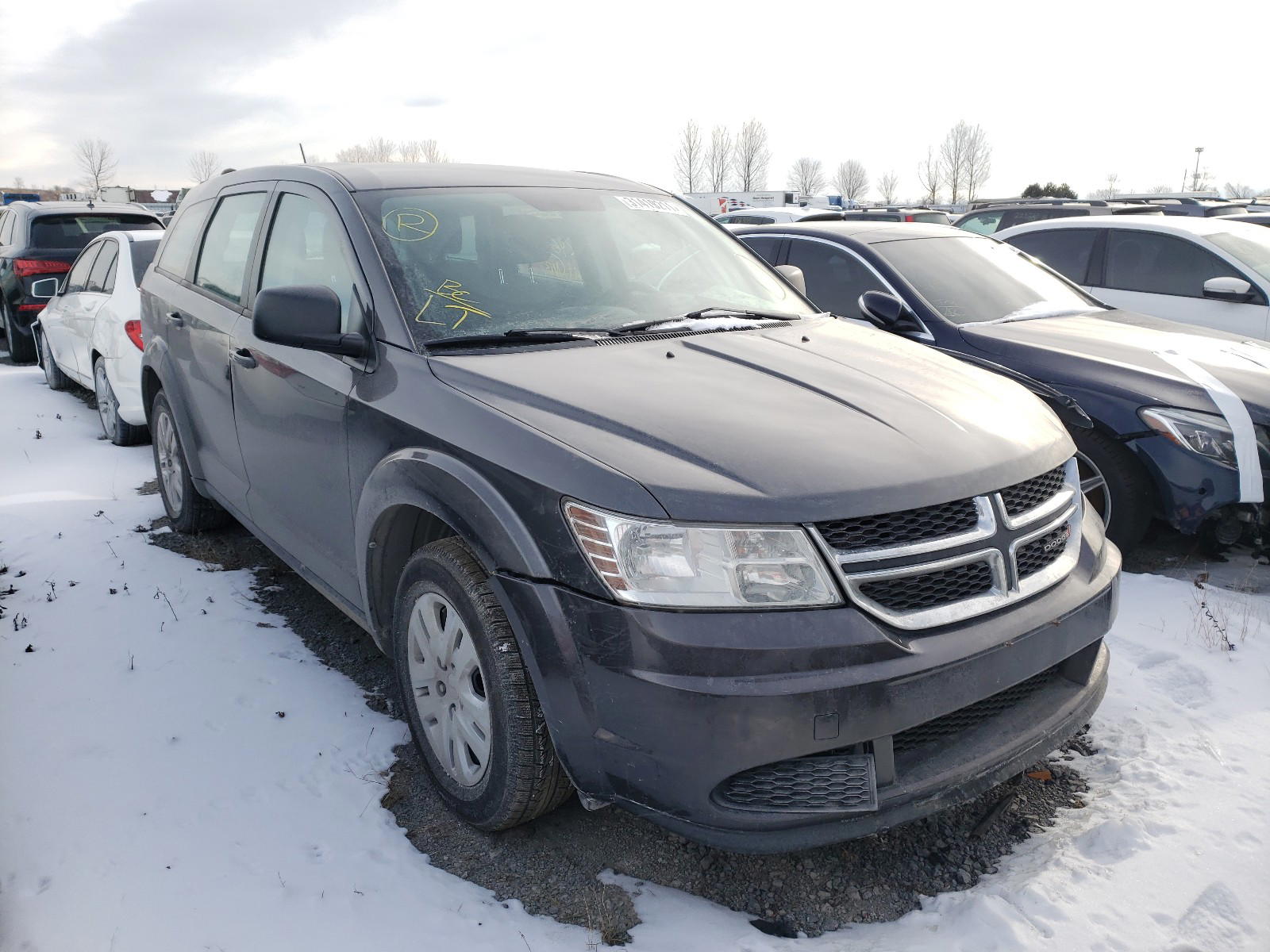 DODGE JOURNEY SE 2015 with VIN 3C4PDCAB3FT636928 - Photo from auction