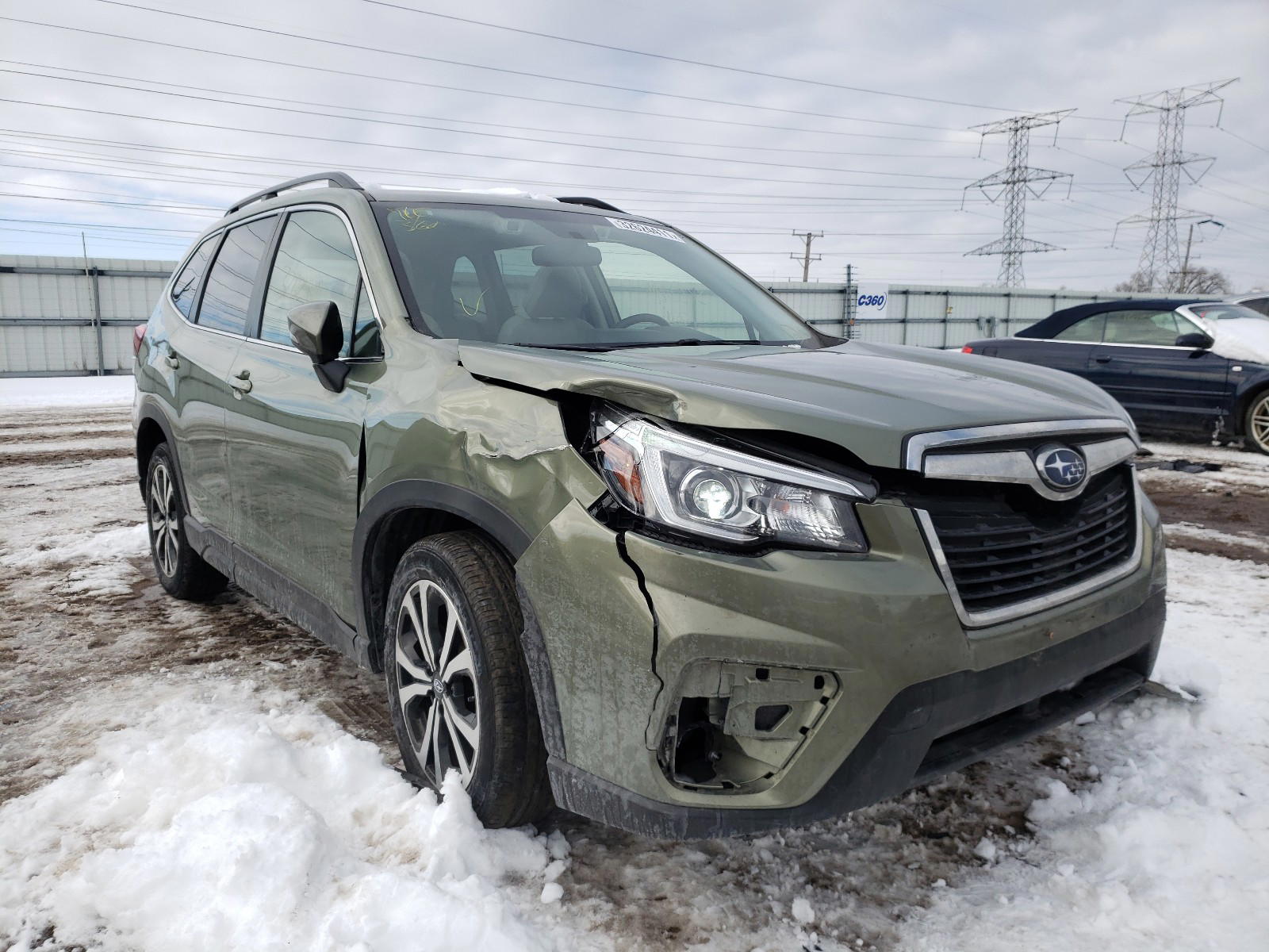 SUBARU FORESTER L 2019 with VIN JF2SKAUC9KH502623 - Photo from auction