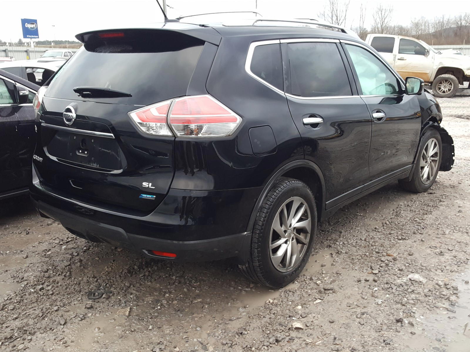 Photo 4 from auction – 2014 NISSAN ROGUE with VIN 5N1AT2MT4EC870993