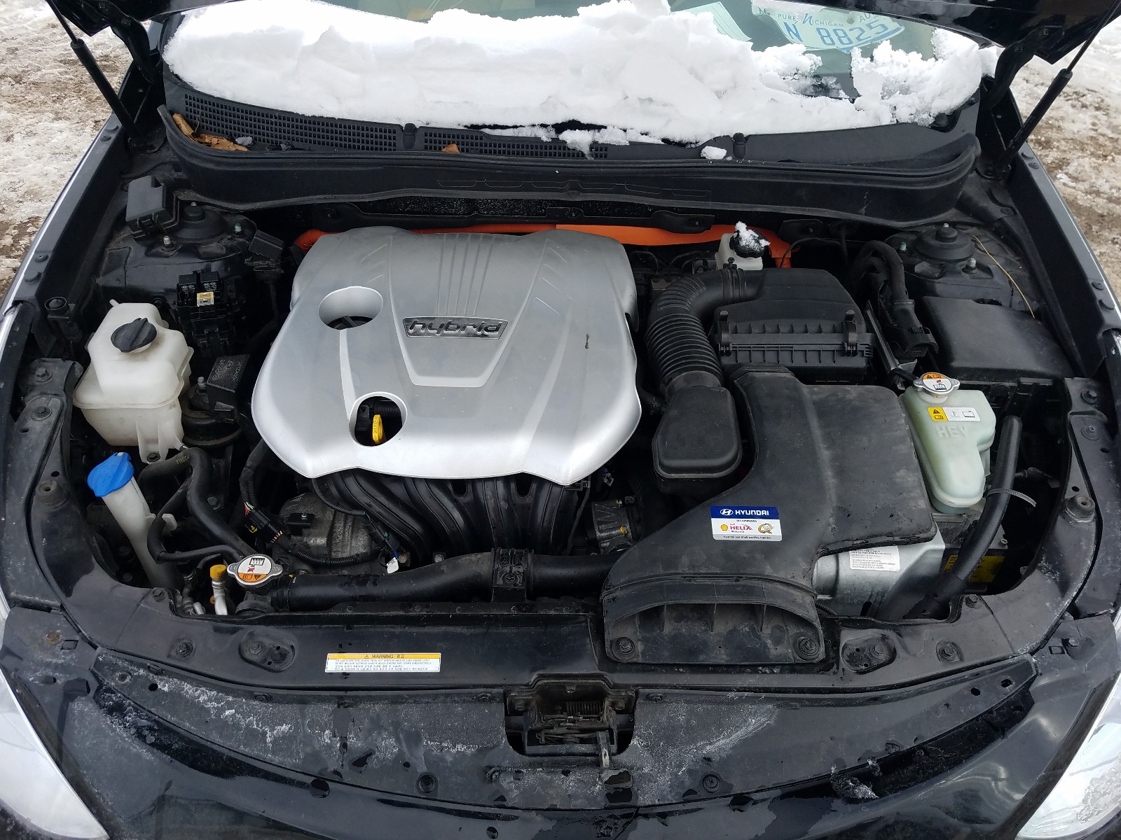 Photo 7 from auction – 2014 HYUNDAI SONATA HYB with VIN KMHEC4A41EA113538