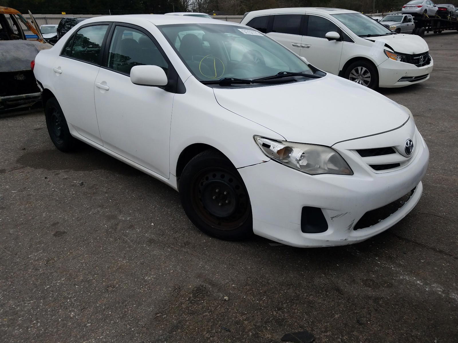 TOYOTA COROLLA BA 2012 with VIN 2T1BU4EE8CC836559 - Photo from auction