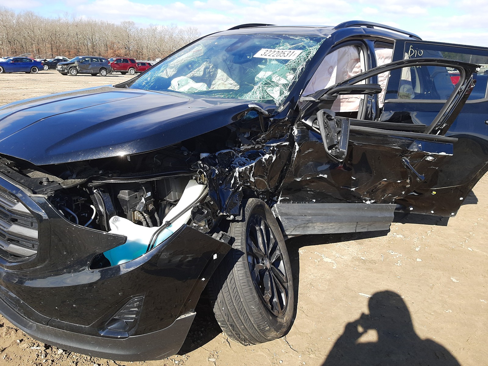 Photo 9 from auction – 2020 GMC TERRAIN SL with VIN 3GKALPEX0LL103120