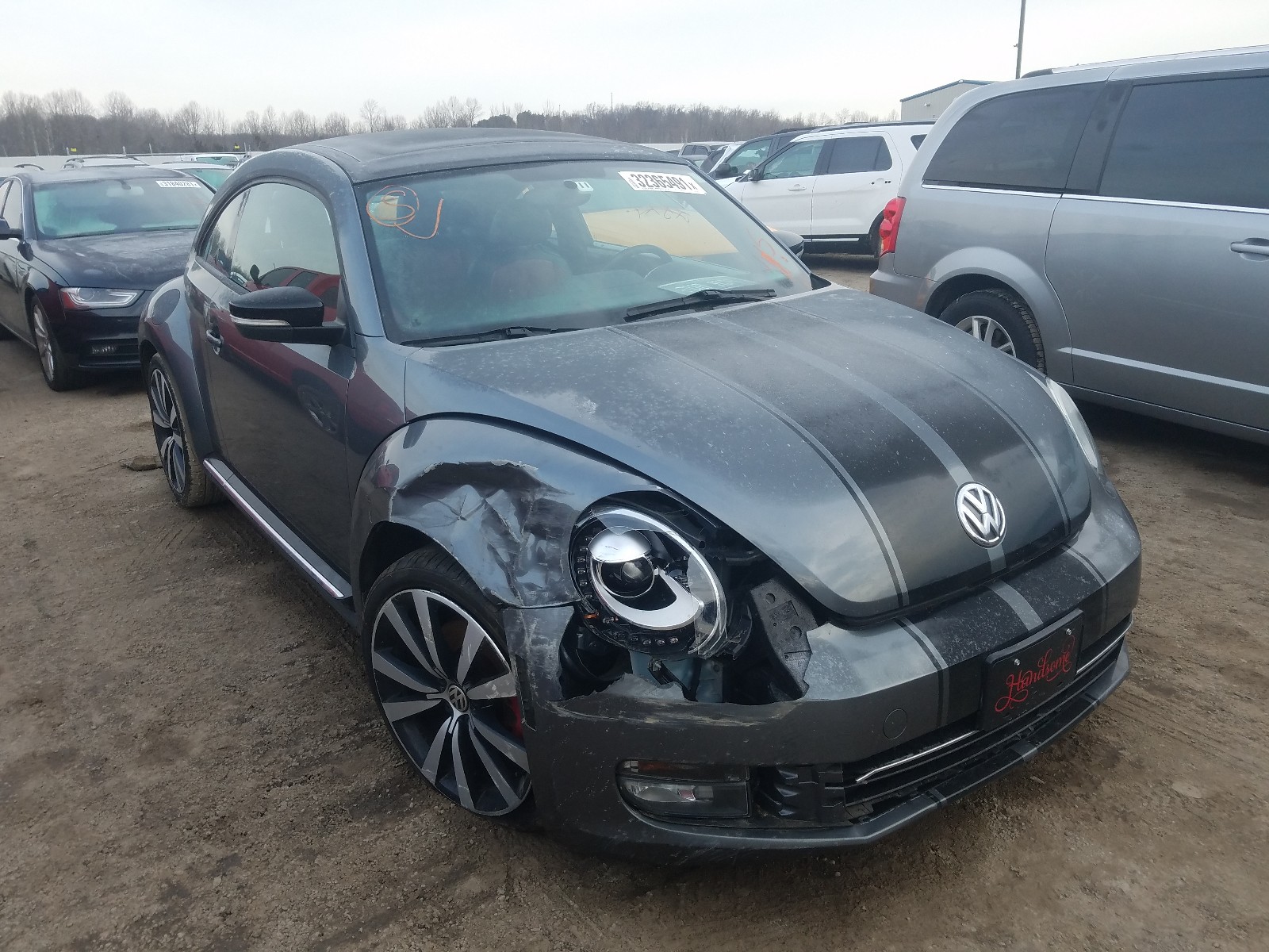 Photo 1 from auction – 2013 VOLKSWAGEN BEETLE TUR with VIN 3VWVA7AT7DM645815