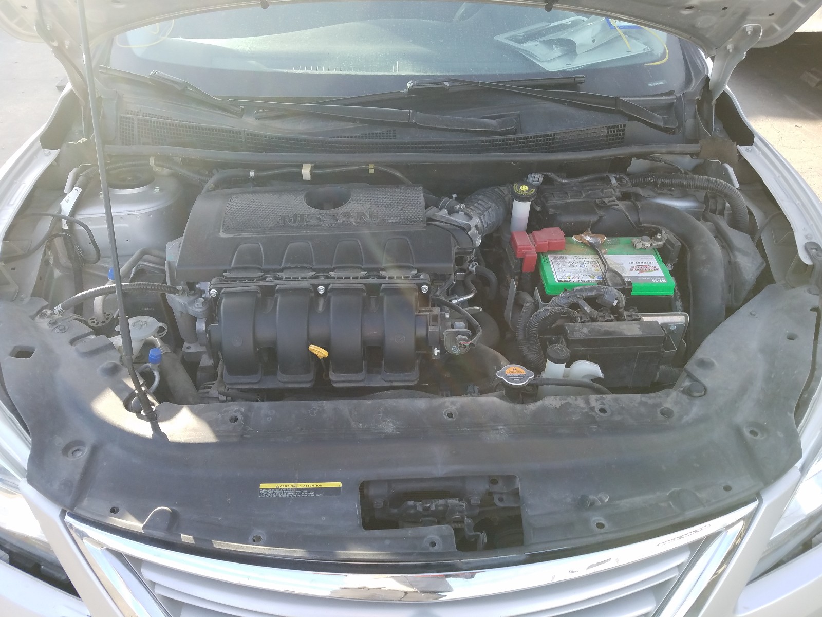 Photo 7 from auction – 2015 NISSAN SENTRA S with VIN 3N1AB7AP1FY342237