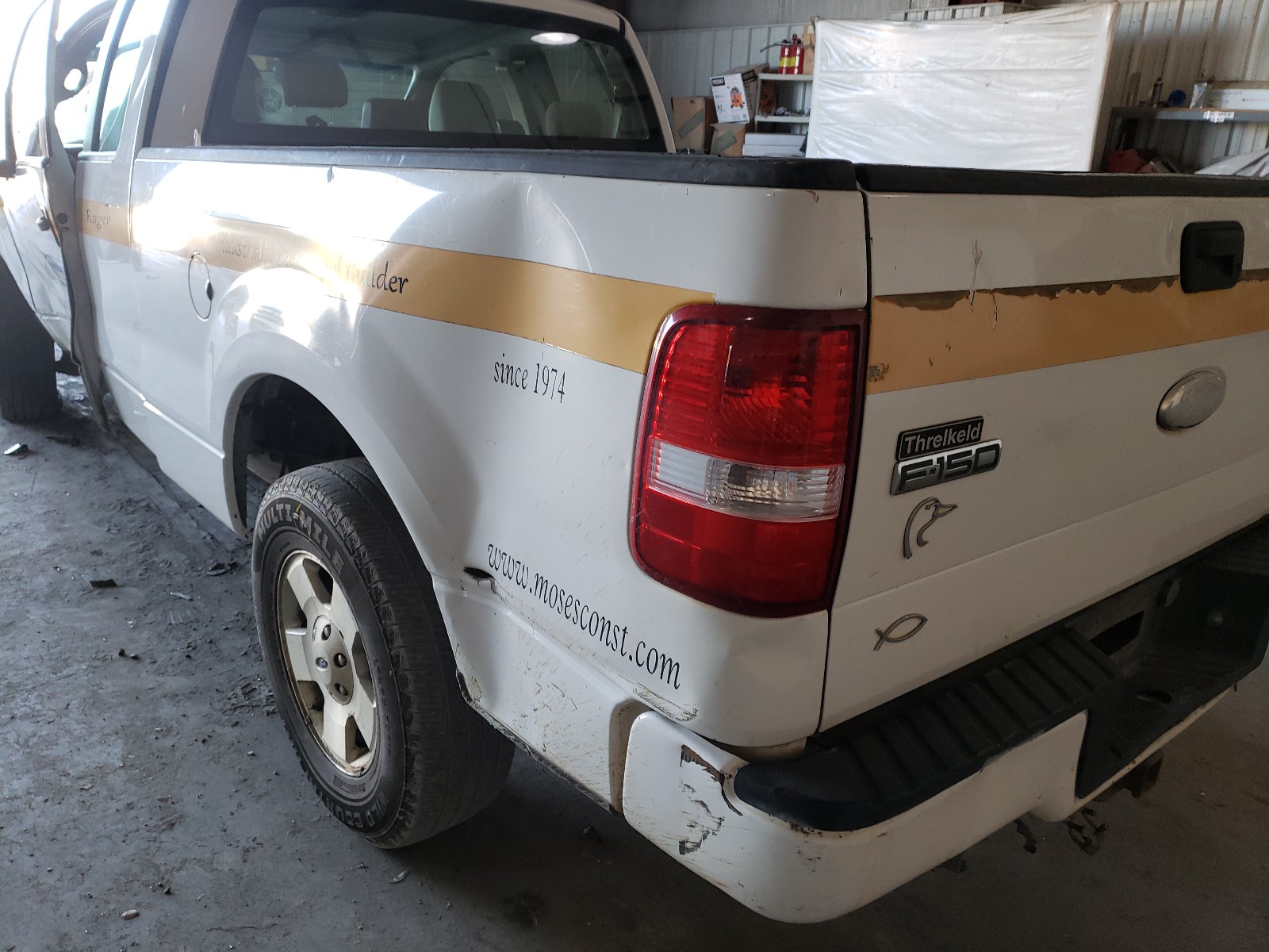 Photo 10 from auction – 2006 FORD F150 with VIN 1FTRX12W86NA95168
