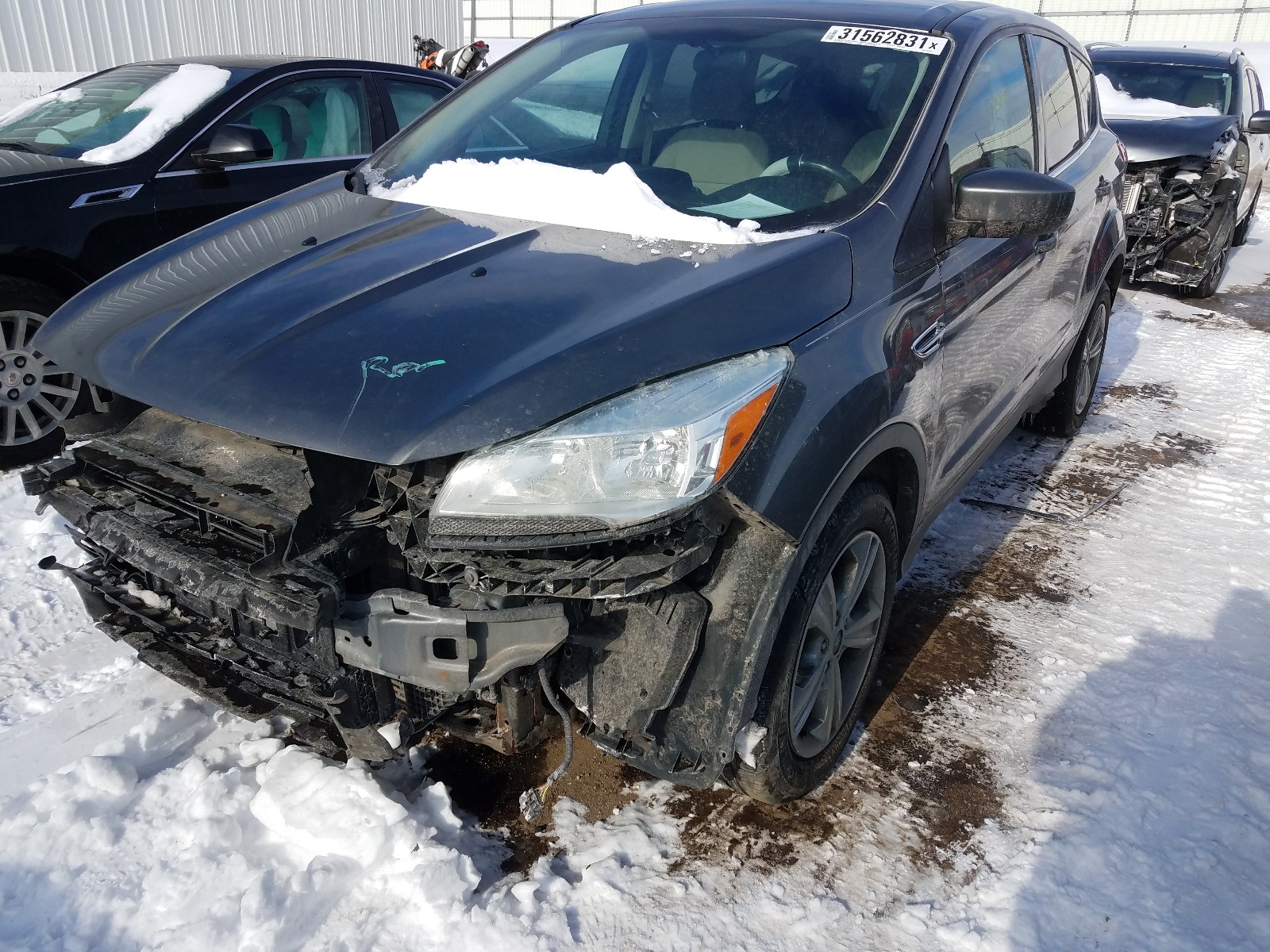 Photo 2 from auction – 2013 FORD ESCAPE SE with VIN 1FMCU0GX0DUC53916
