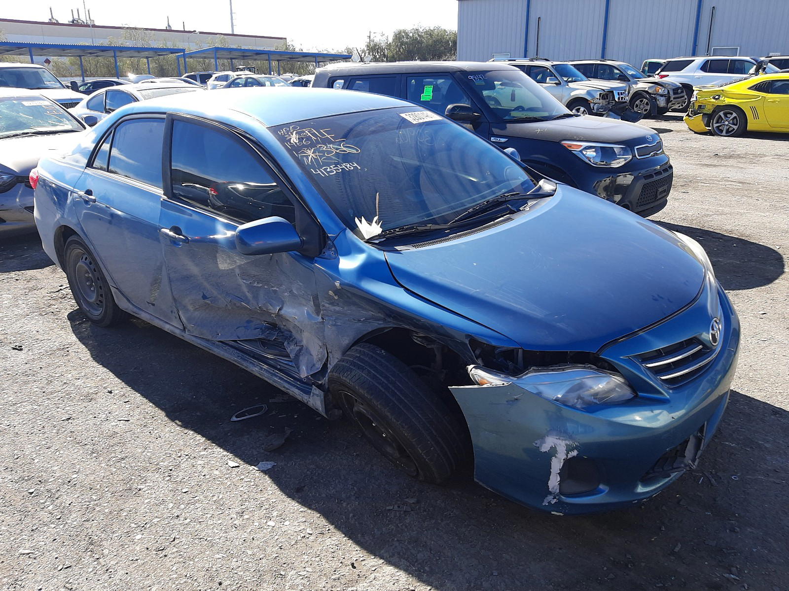 TOYOTA COROLLA BA 2013 with VIN 5YFBU4EE2DP078199 - Photo from auction