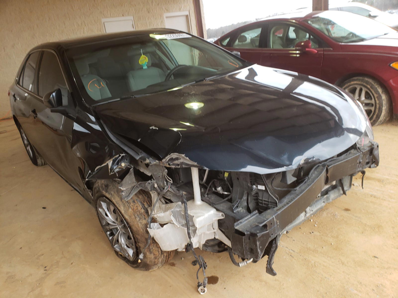 TOYOTA CAMRY LE 2016 with VIN 4T4BF1FK5GR555388 - Photo from auction