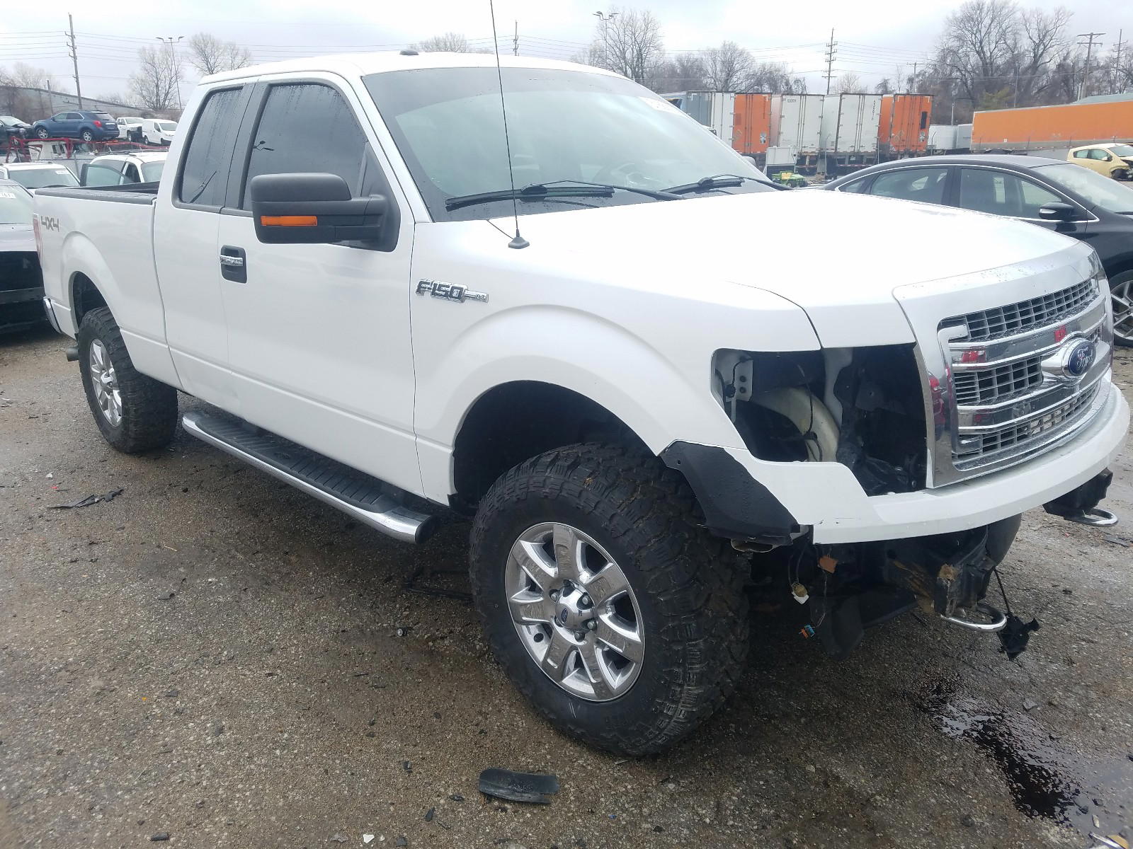 FORD F150 SUPER 2013 with VIN 1FTFX1EF4DFD26380 - Photo from auction