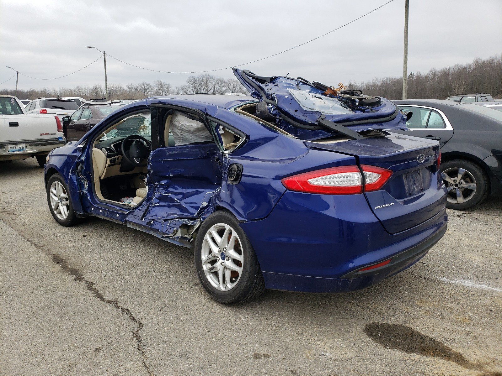 Photo 13 from auction – 2014 FORD FUSION SE with VIN 1FA6P0HDXE5352824