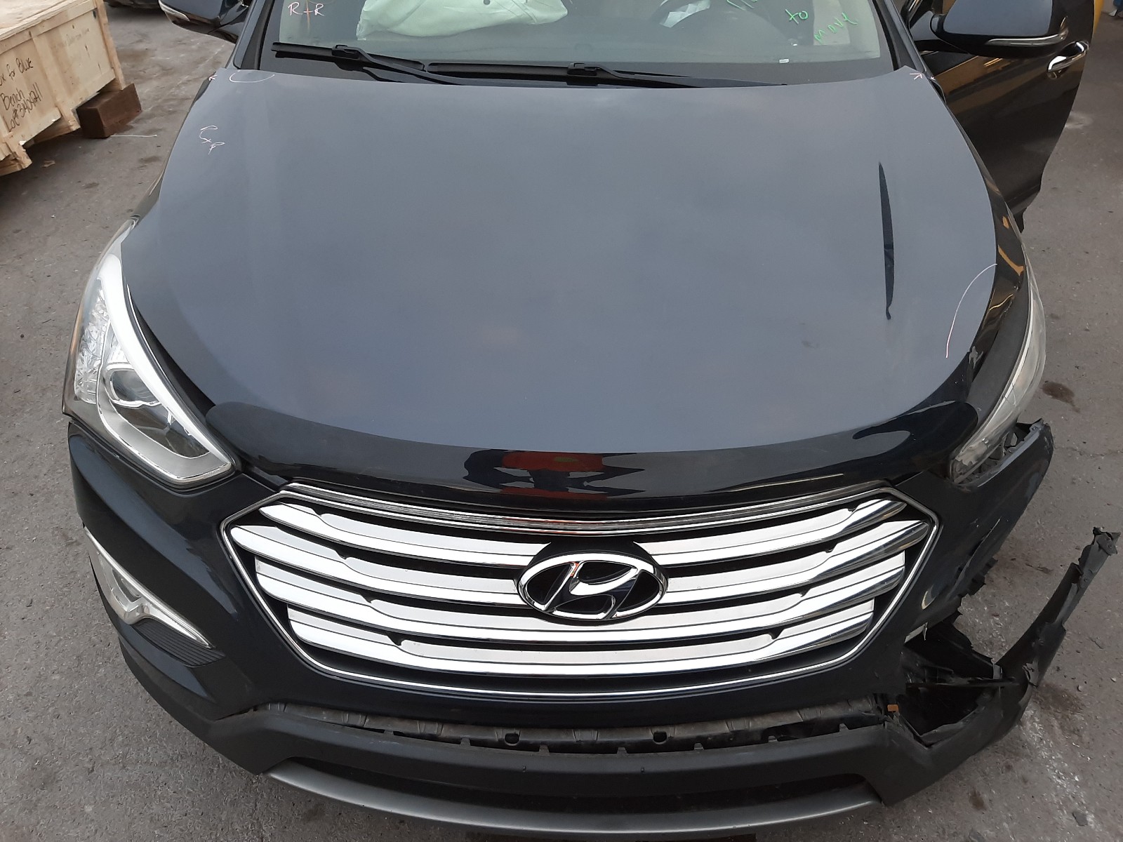 Photo 7 from auction – 2014 HYUNDAI SANTA FE G with VIN KM8SR4HF1EU037181