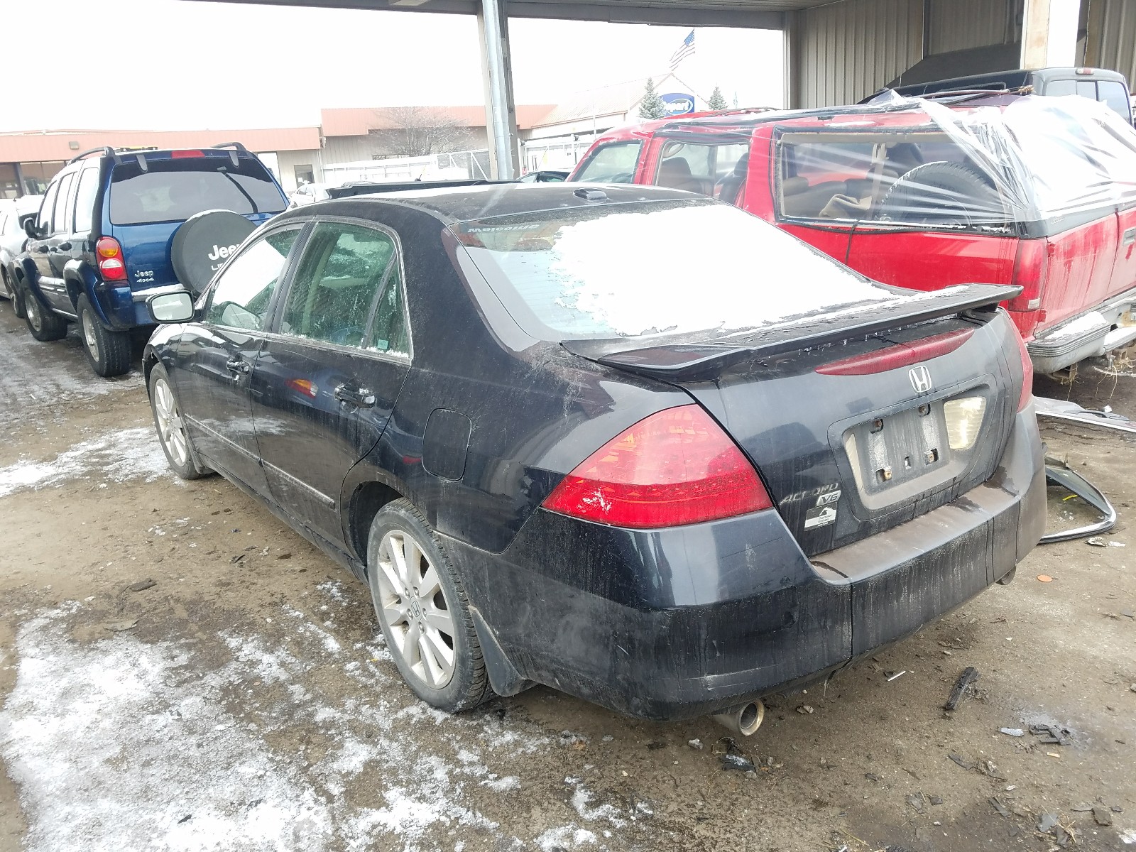 Photo 3 from auction – 2007 HONDA ACCORD EX with VIN 1HGCM66857A015746