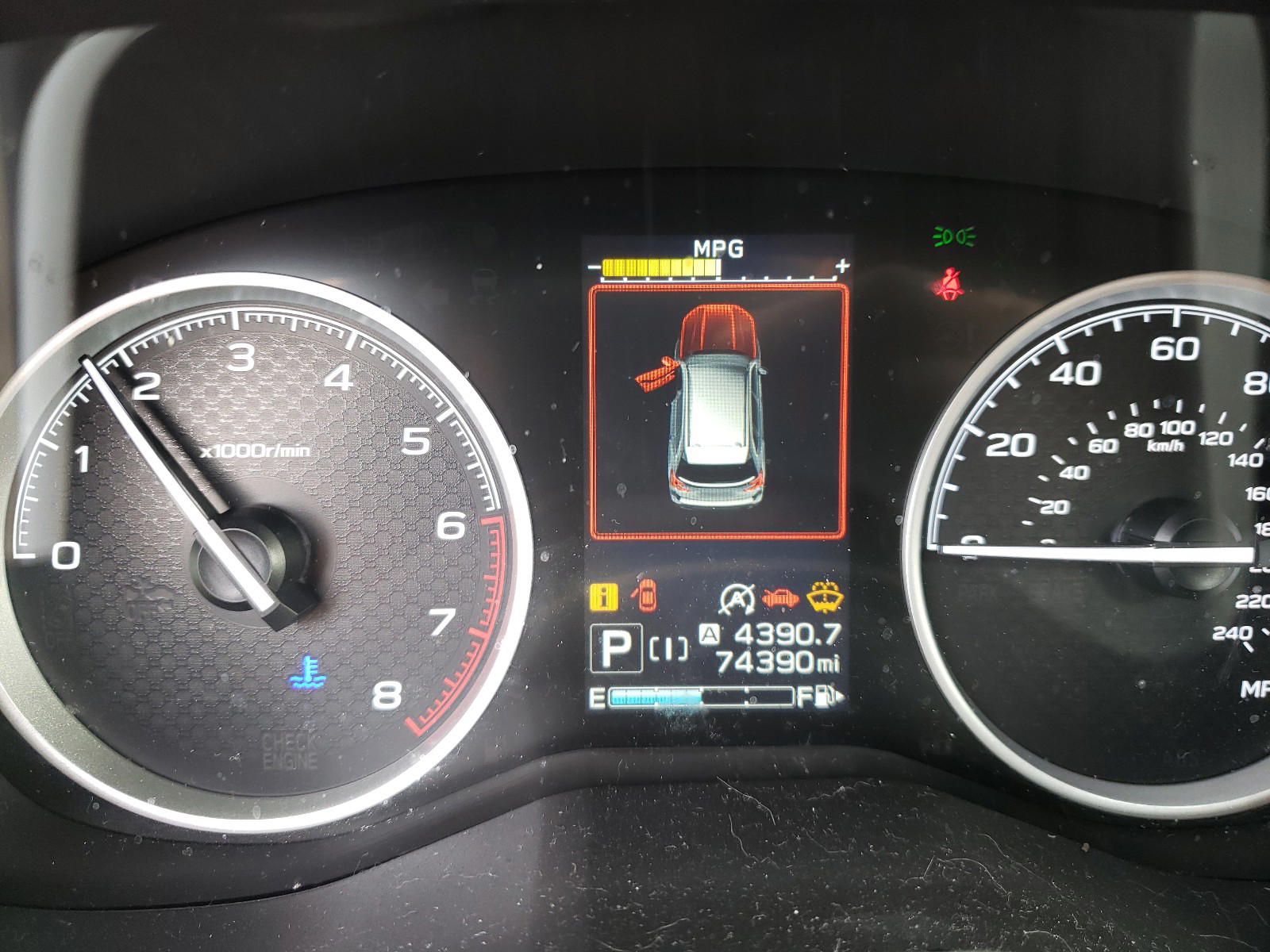 Photo 8 from auction – 2019 SUBARU FORESTER L with VIN JF2SKAUC9KH502623