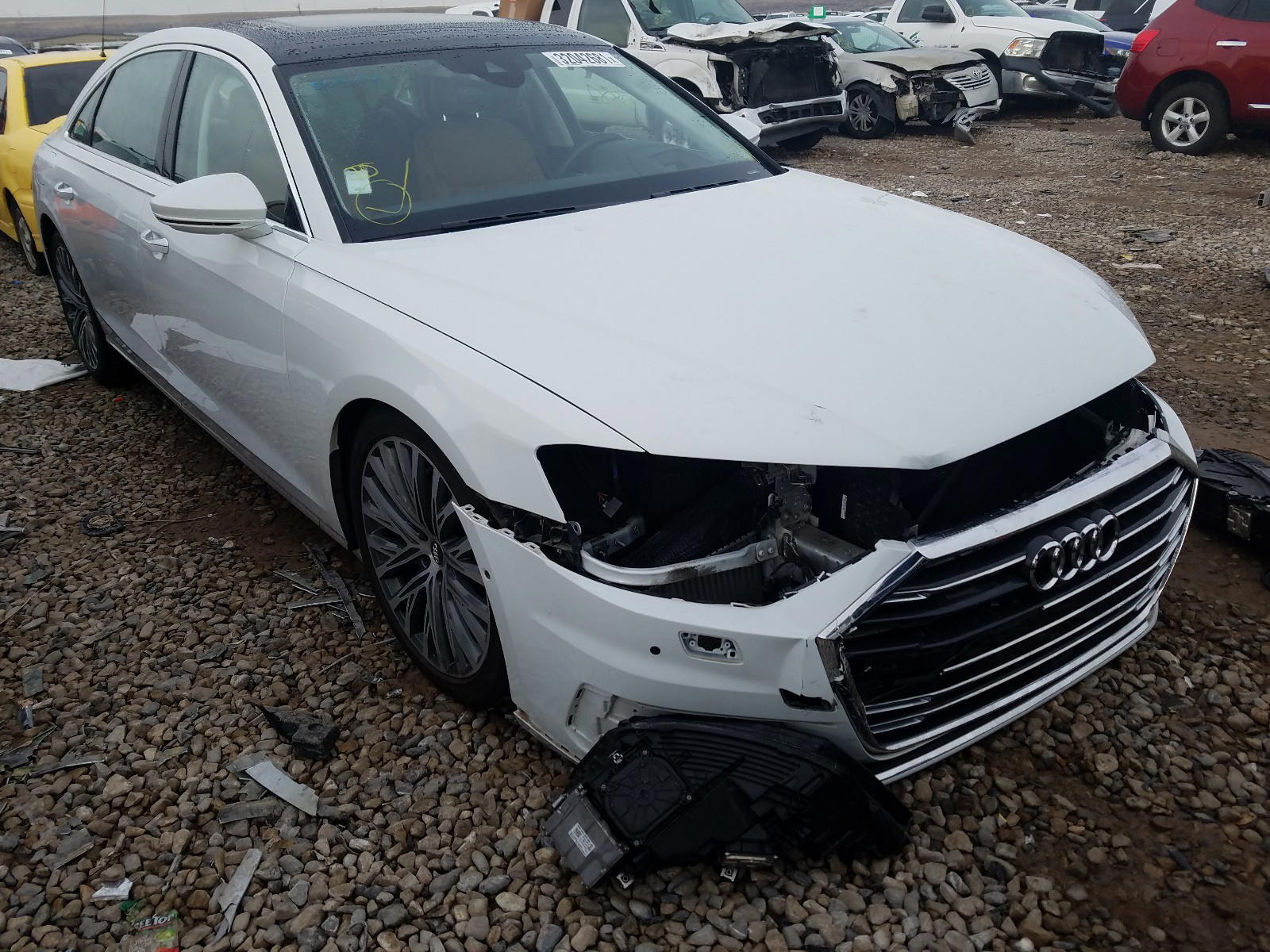 AUDI A8 L 2019 with VIN WAU8DAF8XKN007860 - Photo from auction