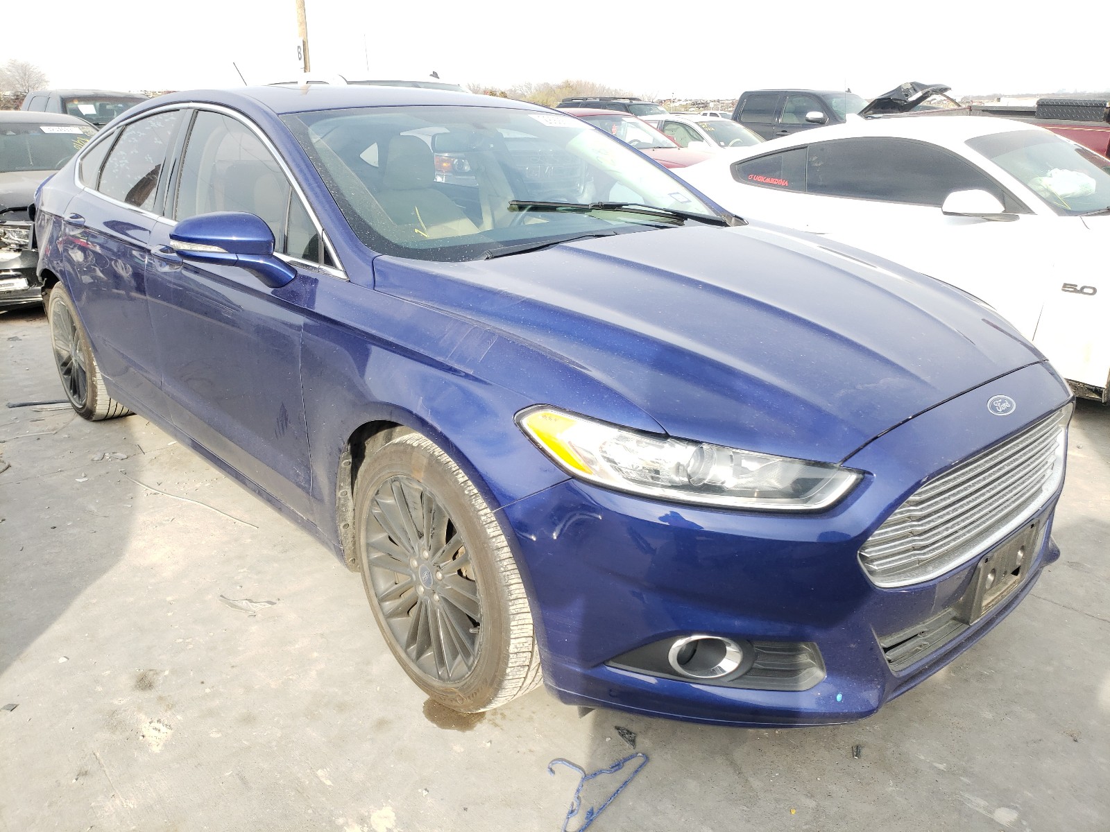 FORD FUSION SE 2016 with VIN 1FA6P0HD8G5122220 - Photo from auction